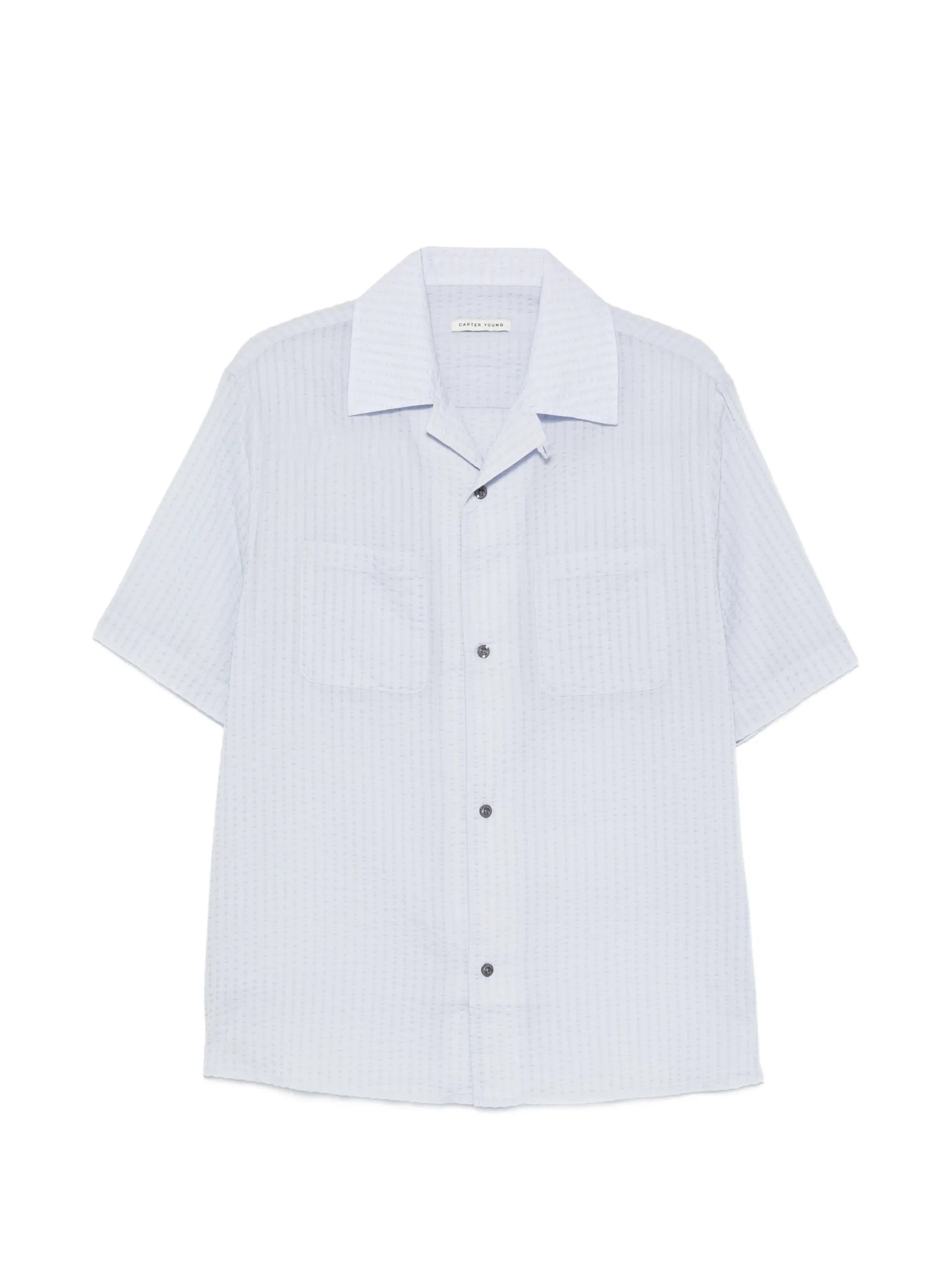 pocket seersucker shirt