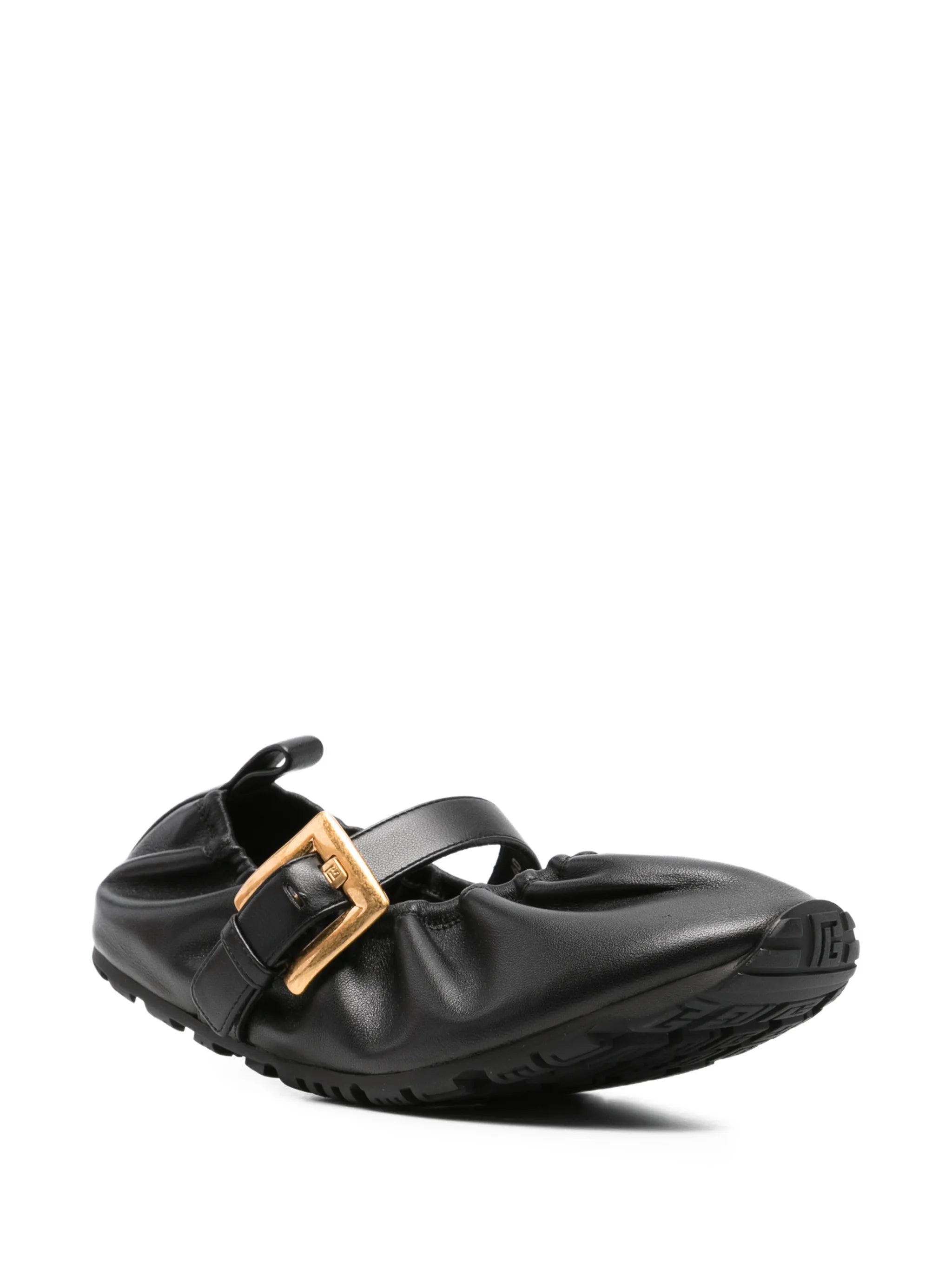 buckle strap ballerina