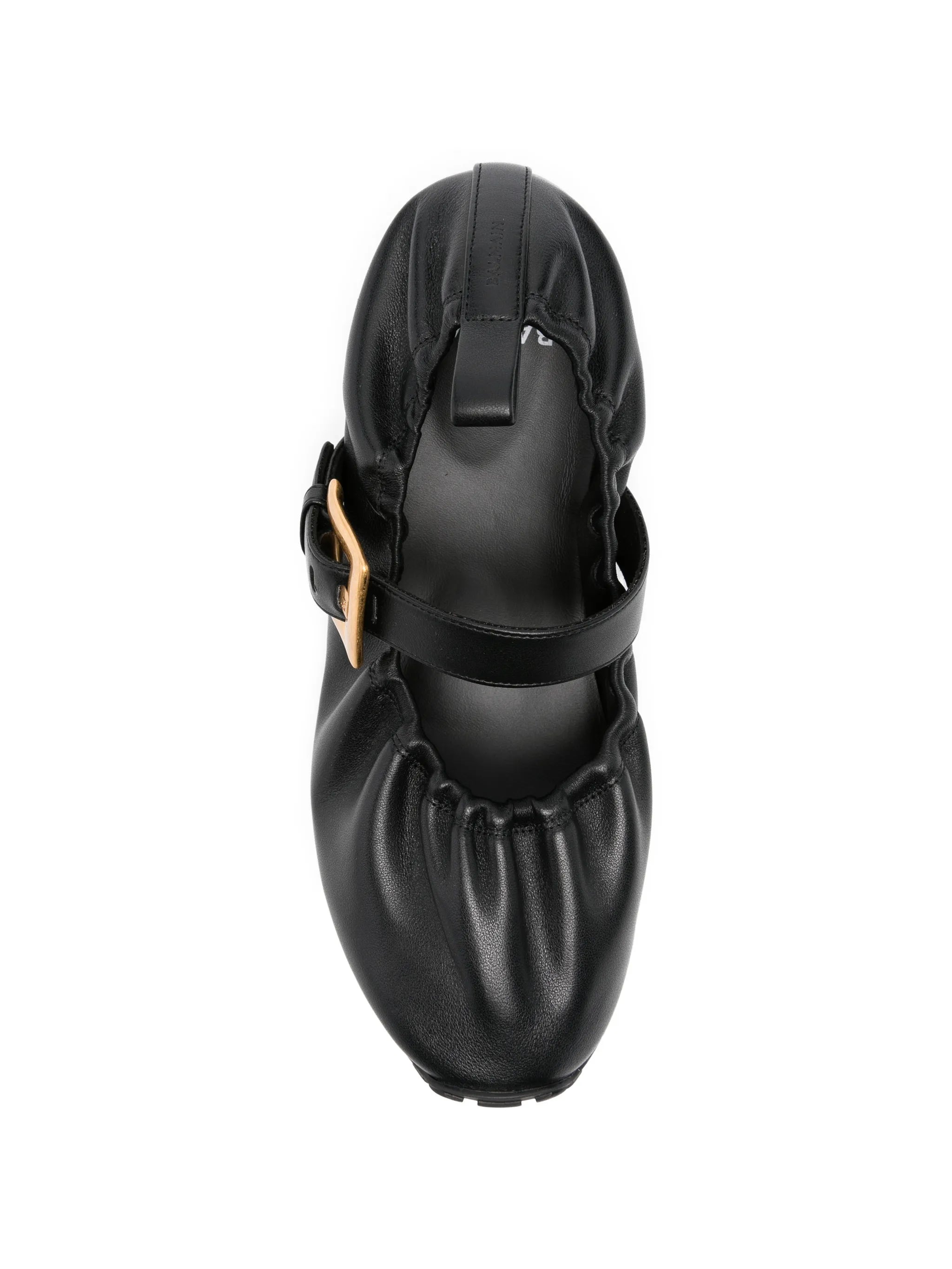 buckle strap ballerina