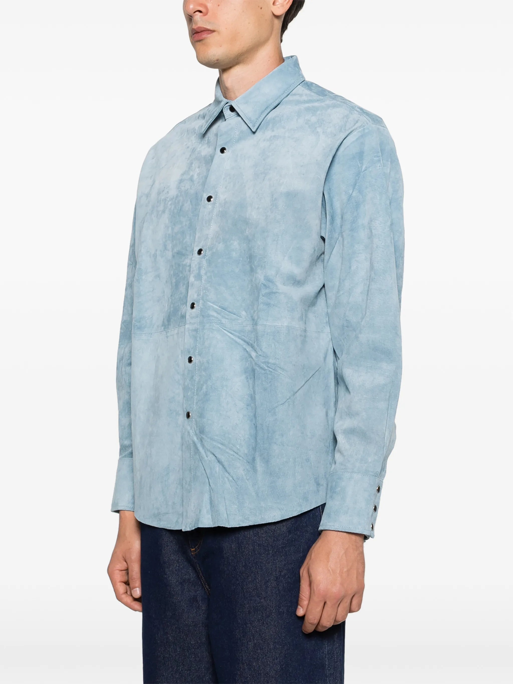 suede western shirt