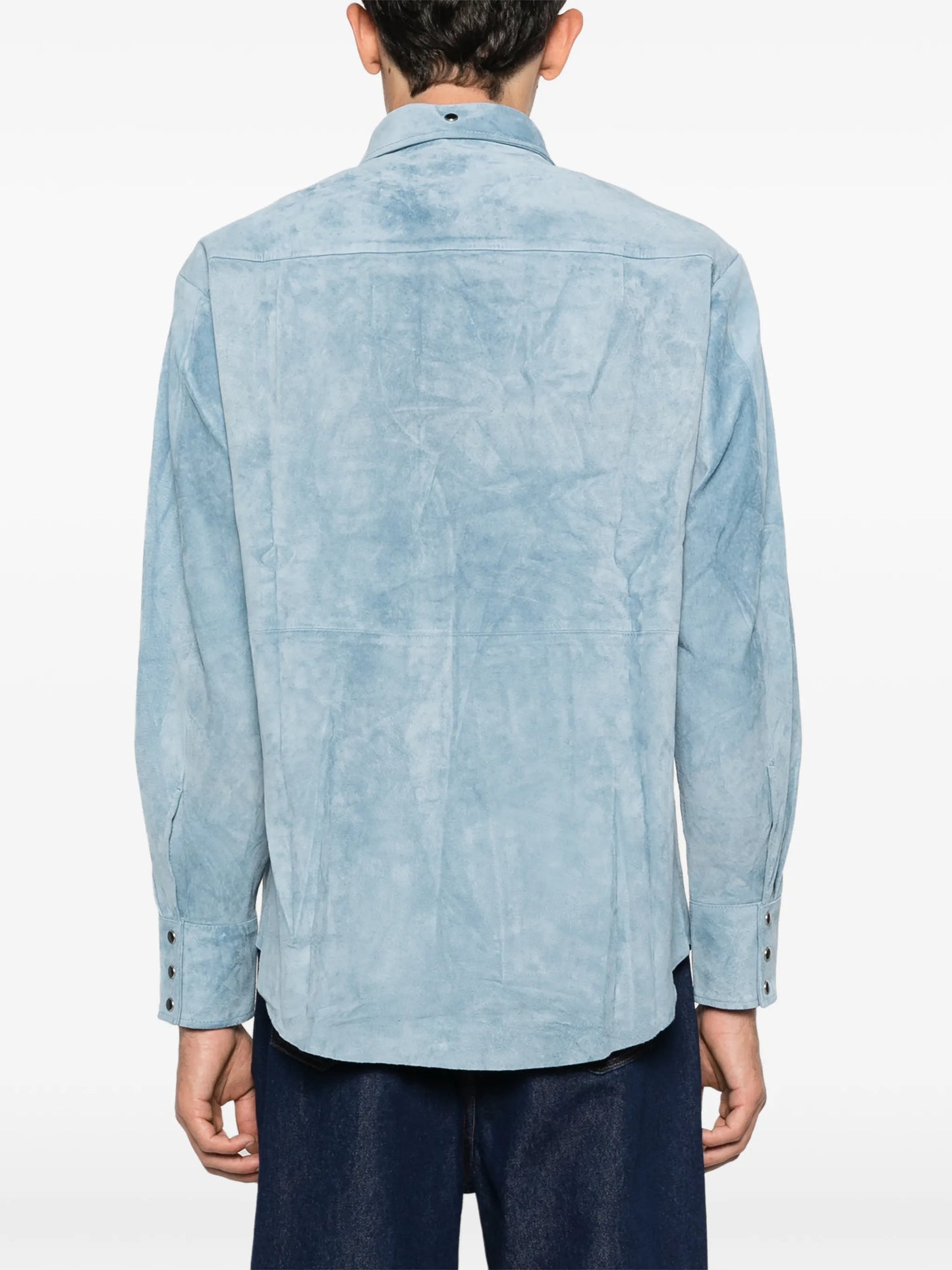 suede western shirt