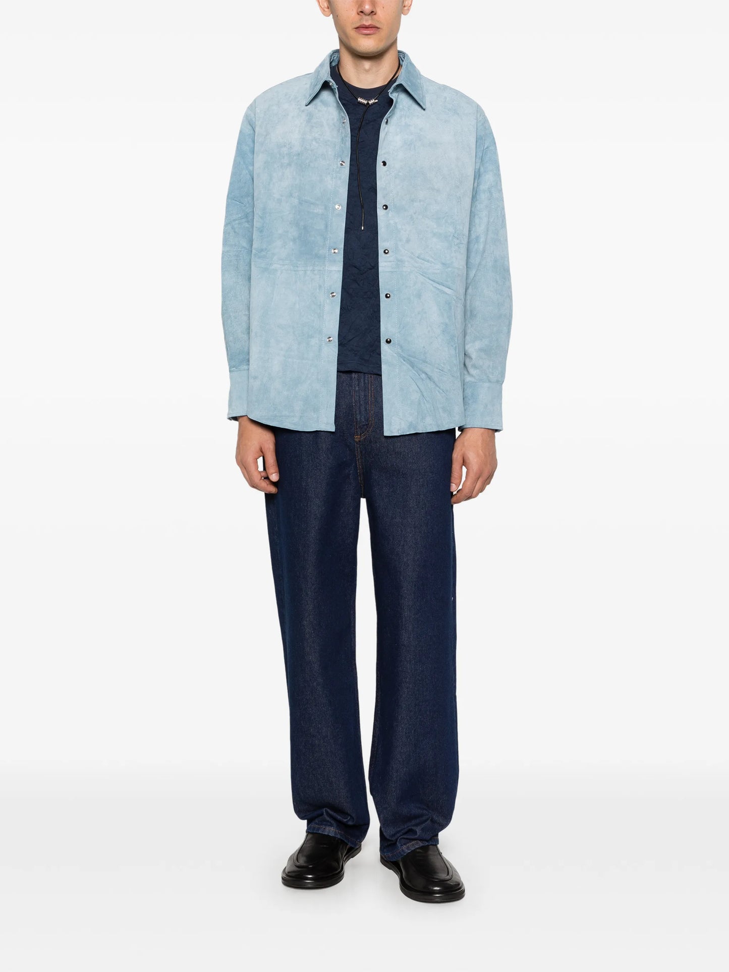 suede western shirt