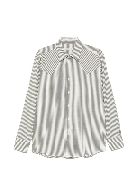 striped western shirt