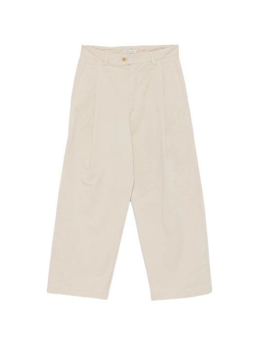 straight leg trousers