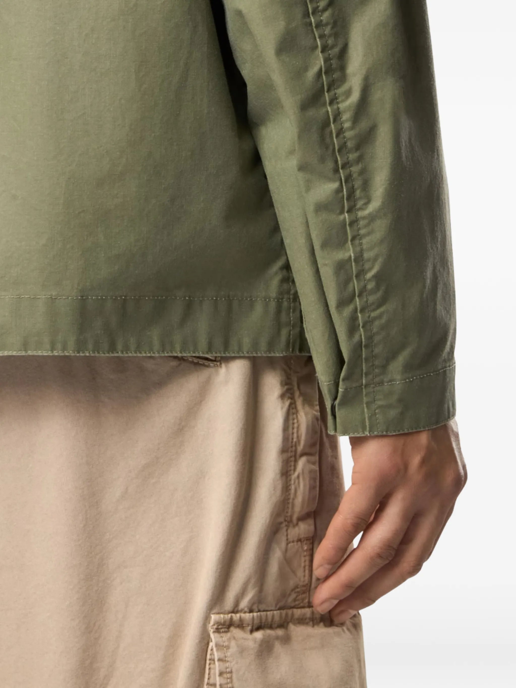 waxed shirt jacket