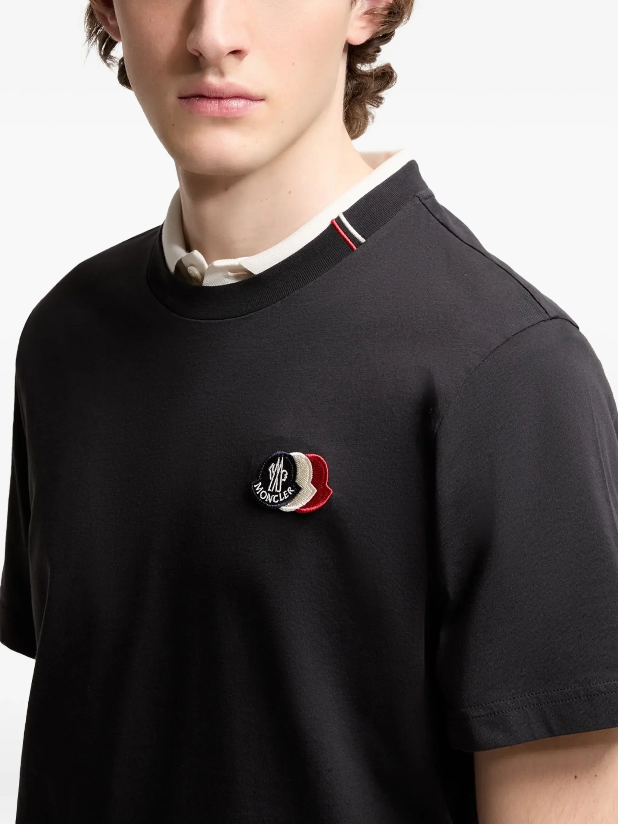 logo-patch T-shirt