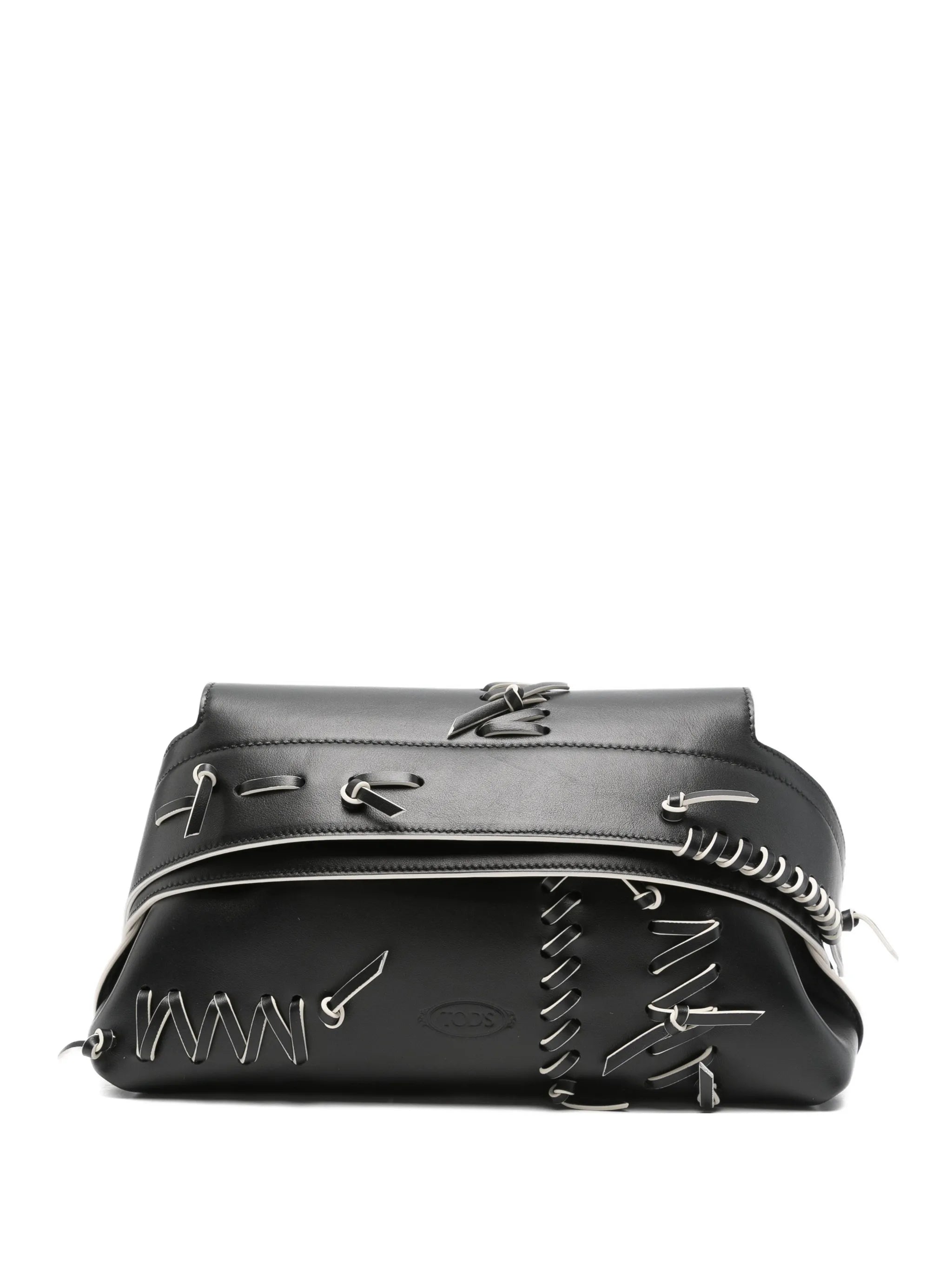 small leather clutch bag