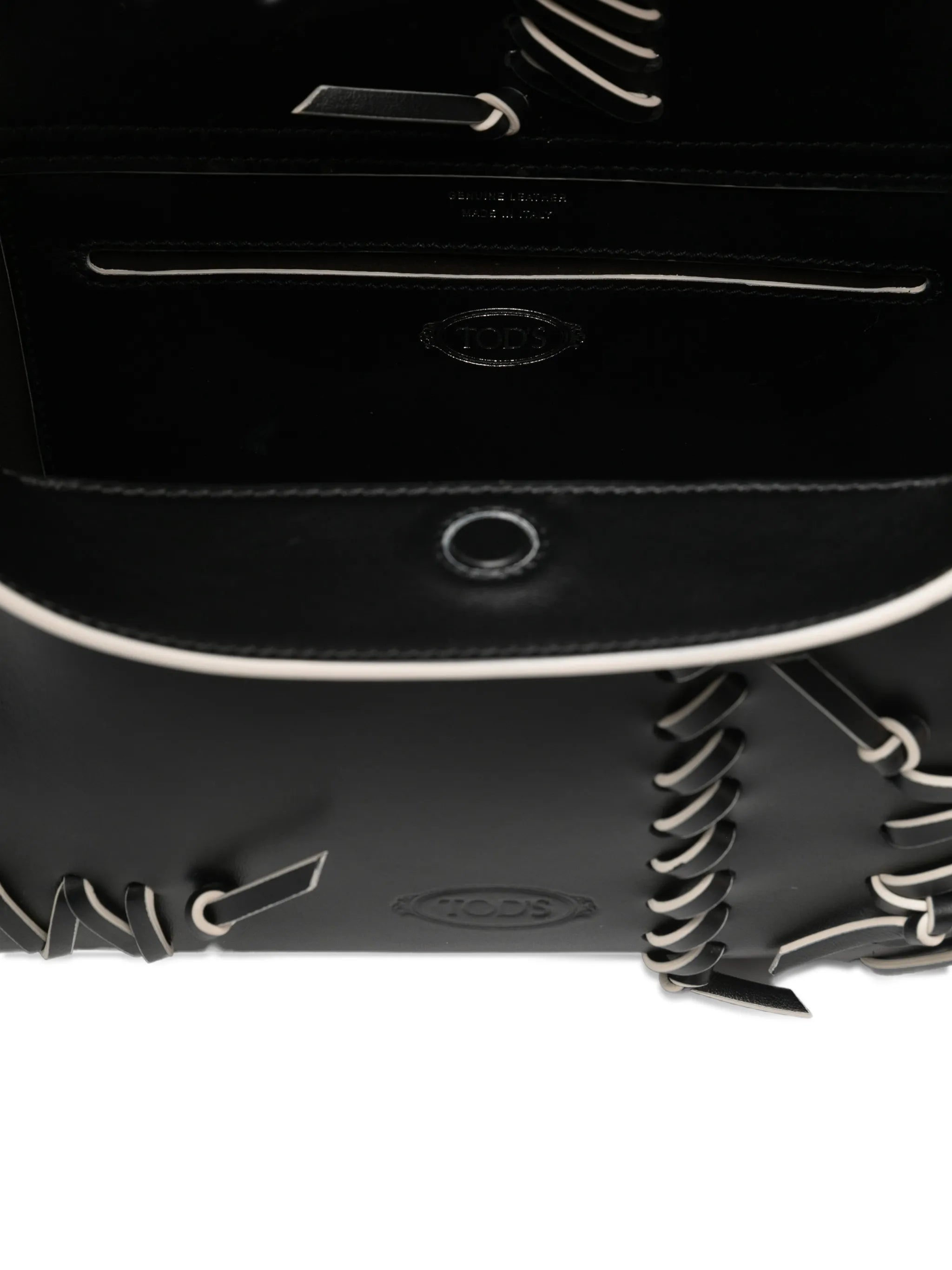small leather clutch bag