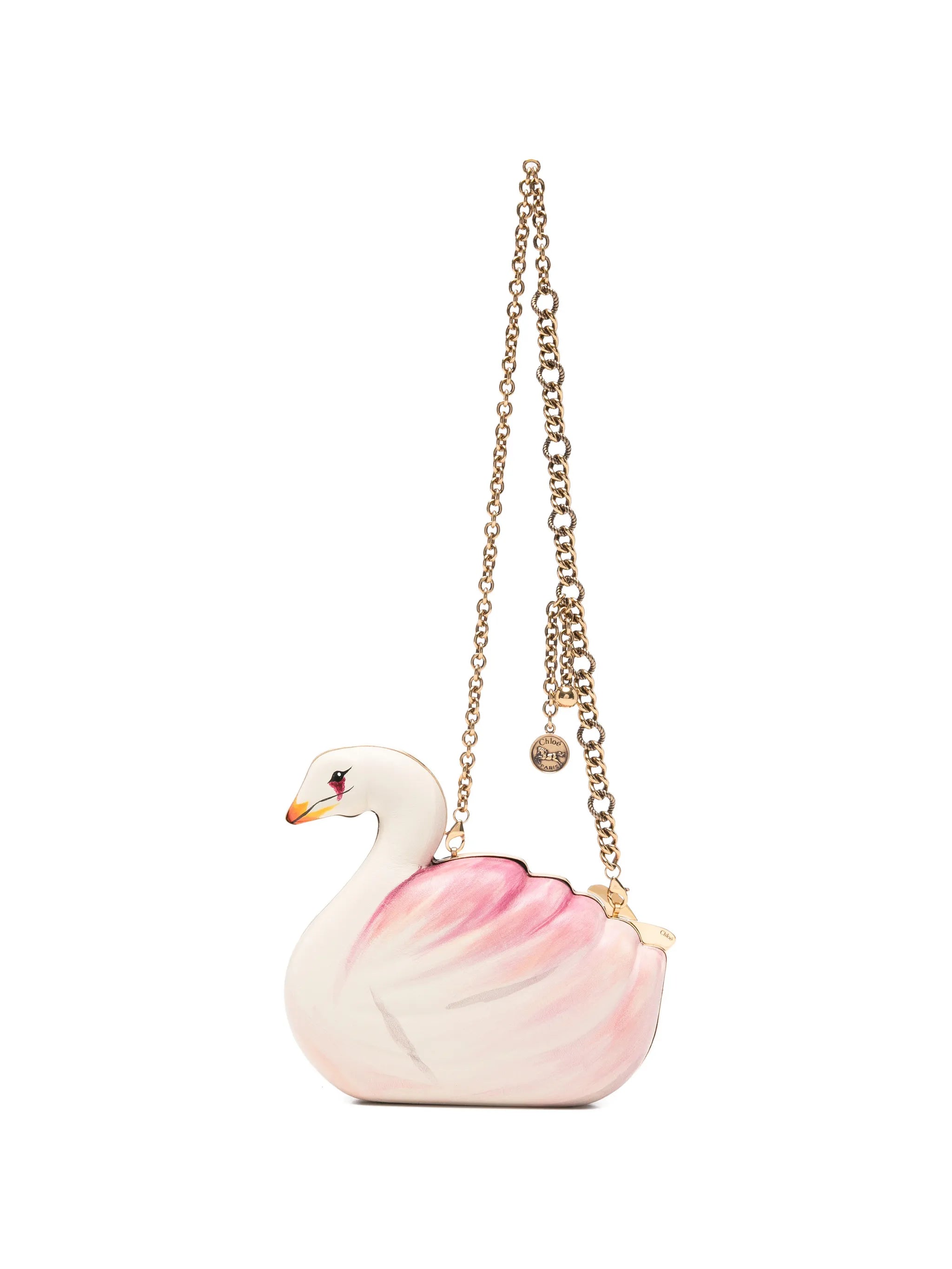 Tropicus swan-shaped crossbody bag