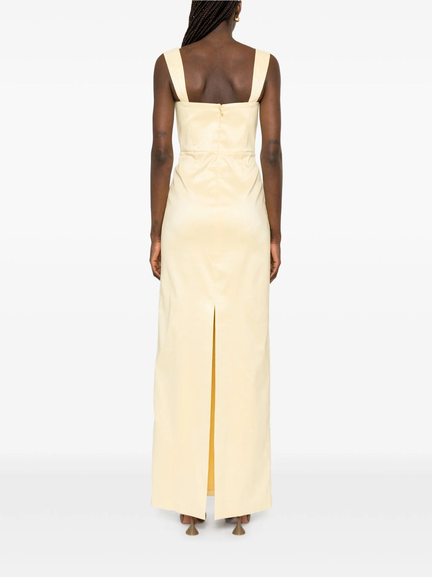 Mandy ruched maxi dress
