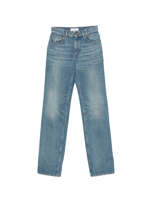pocket logo-patch jeans