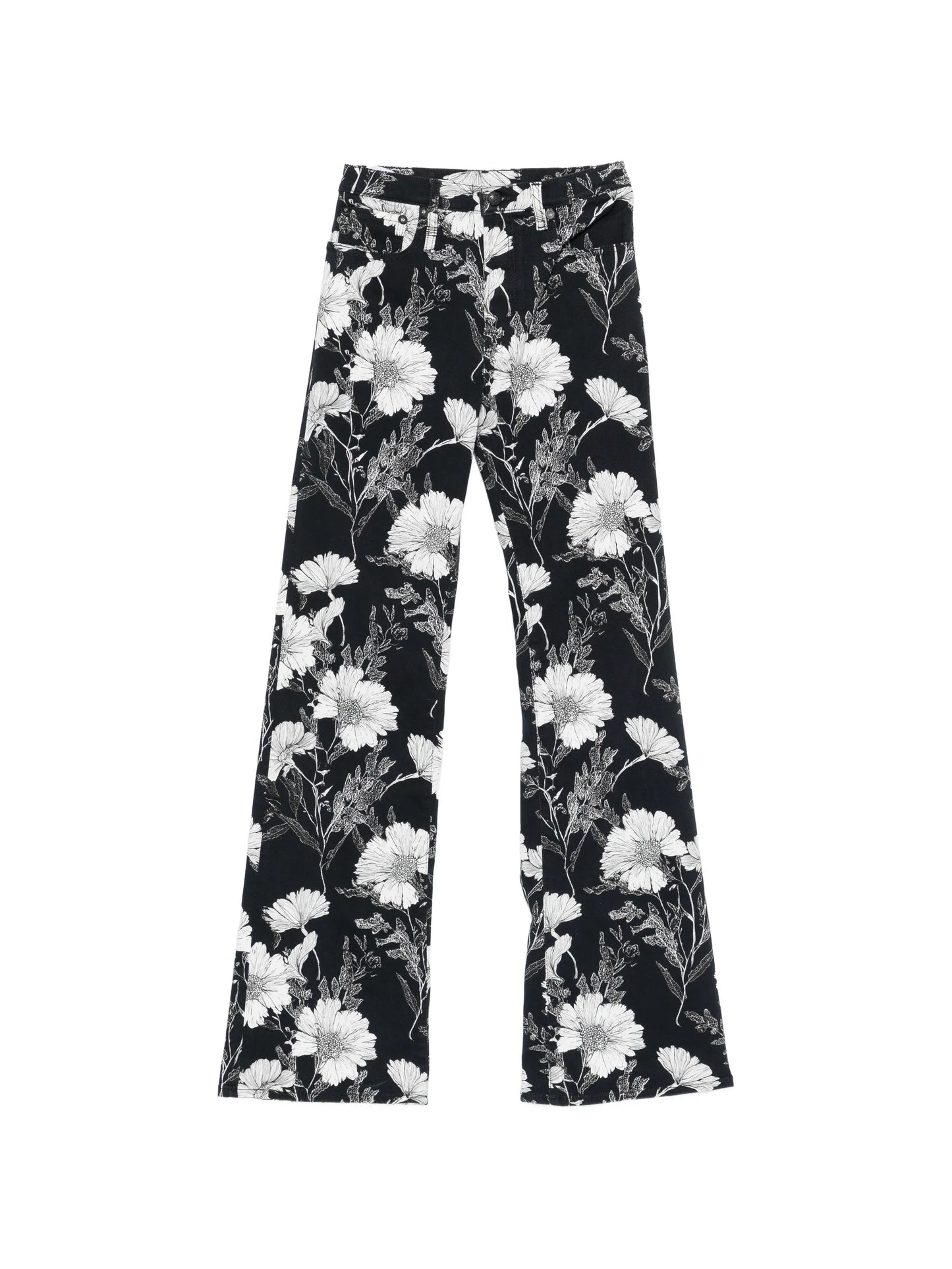 Jane flower-print jeans