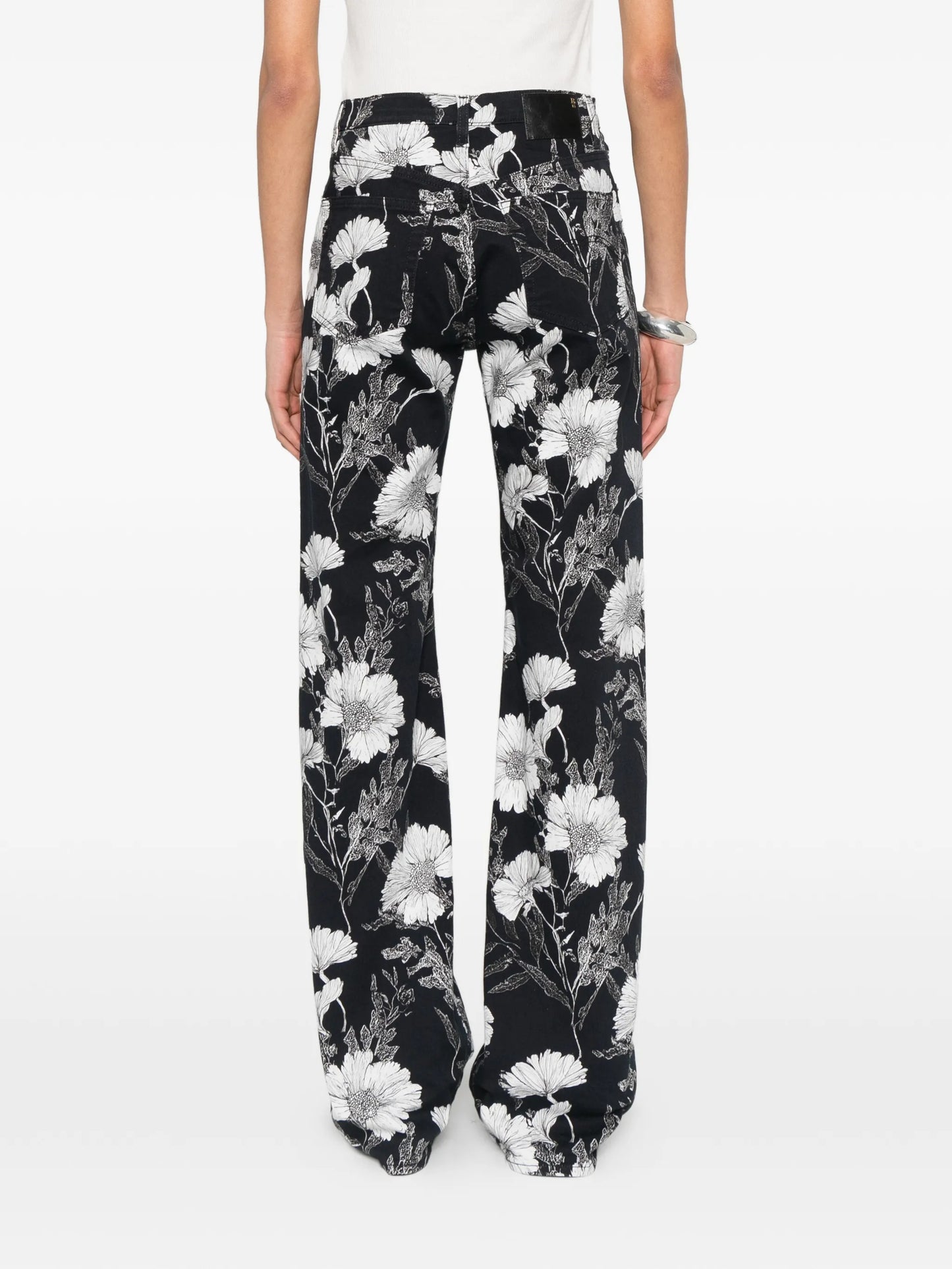 Jane flower-print jeans