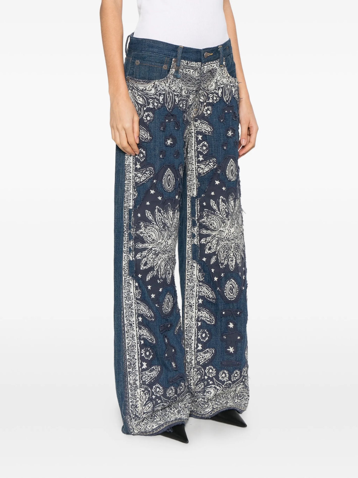 D'Arcy wide-leg jeans
