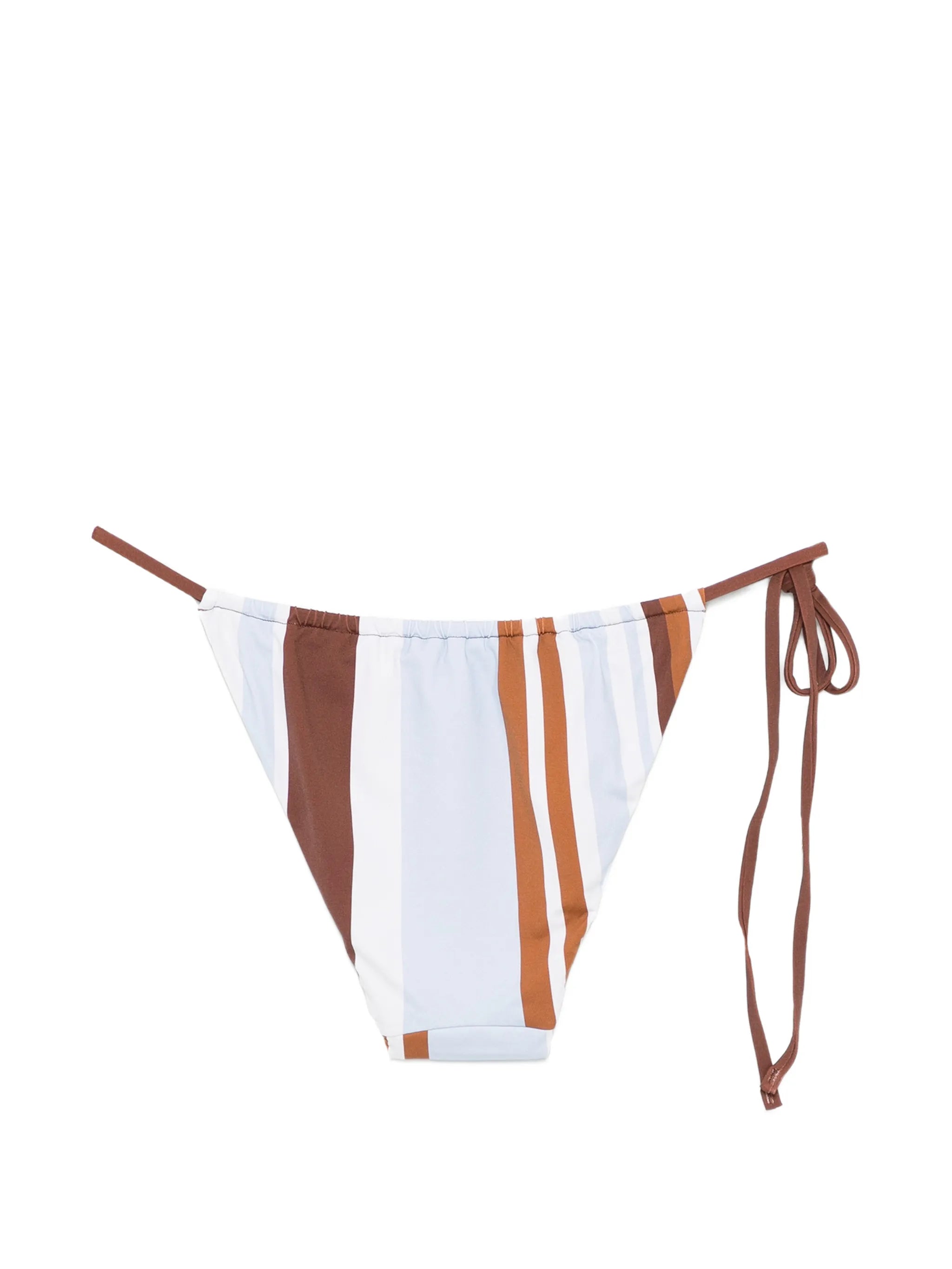 Marais striped-pattern bikini bottoms