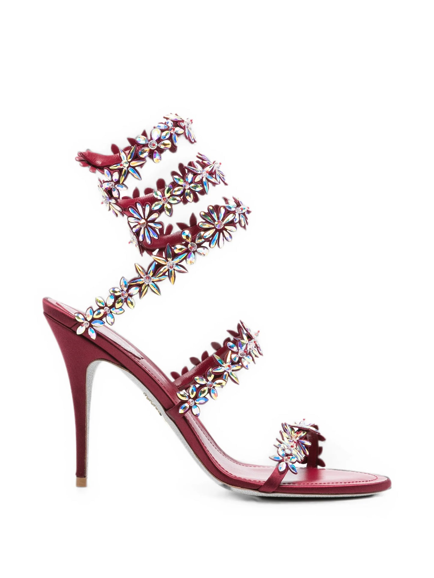 Eva crystal-embellished heeled sandals