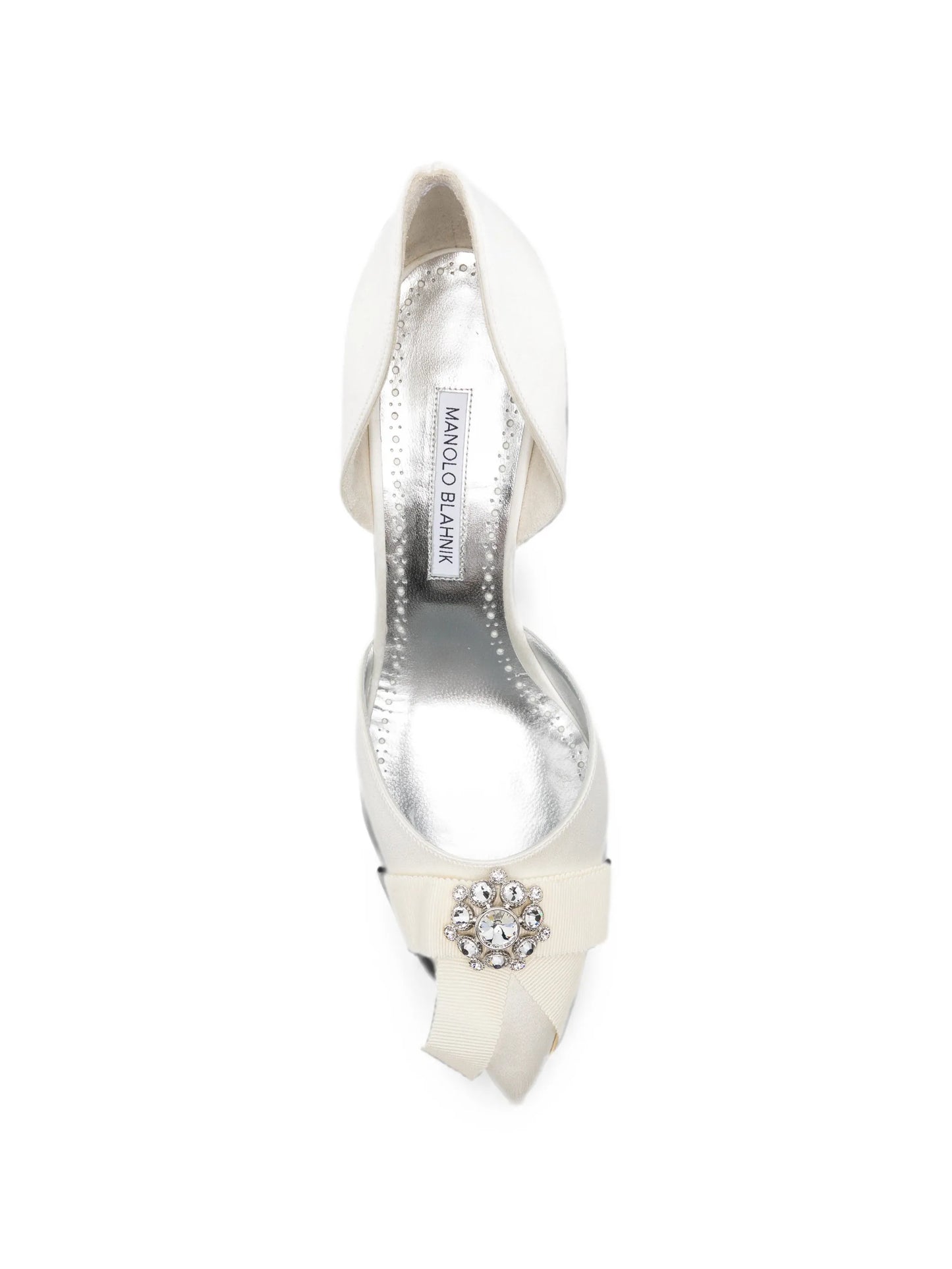 Apidosa crystal-embellished pumps