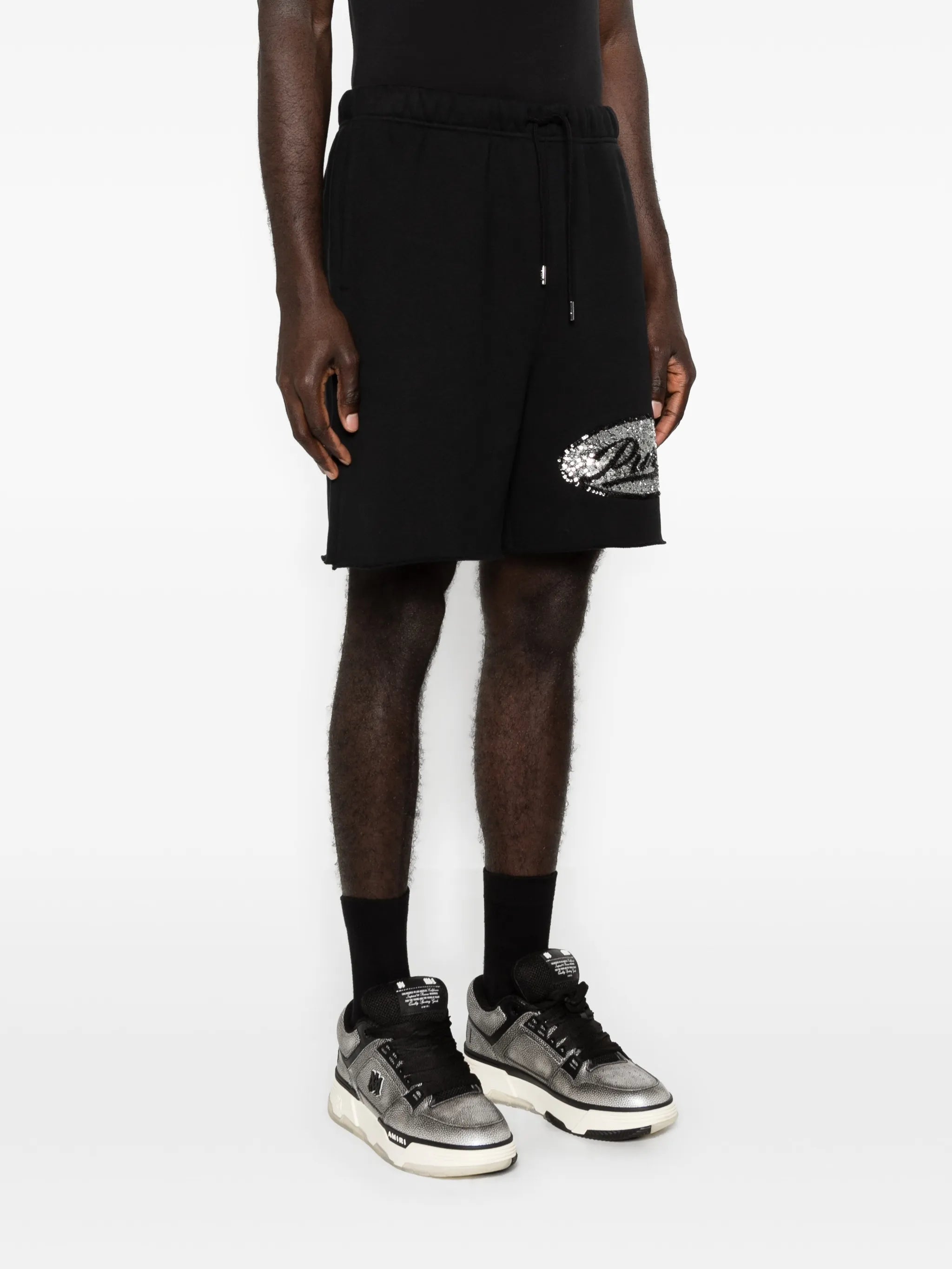 raw-hem shorts