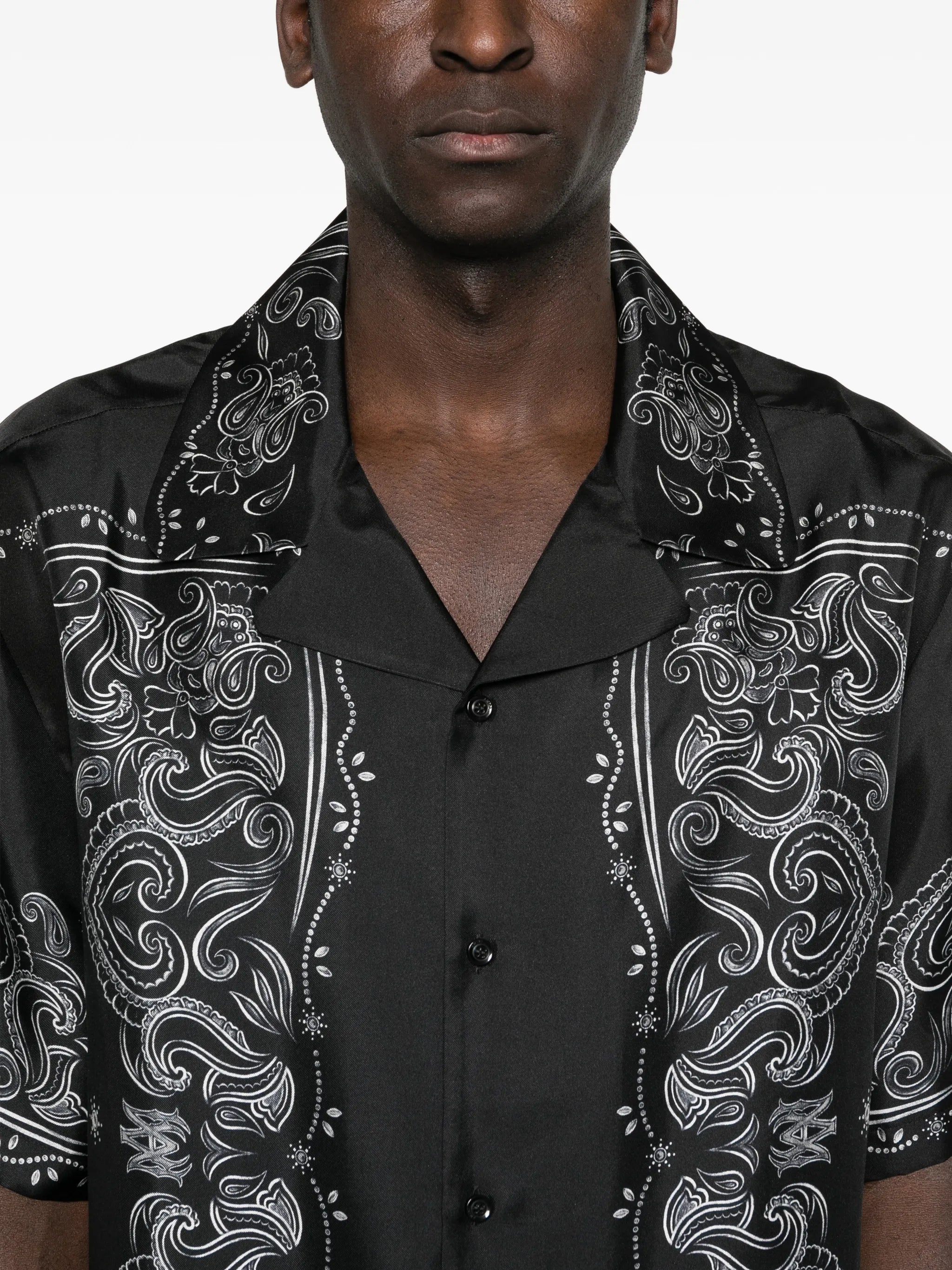printed short-sleeve shirt