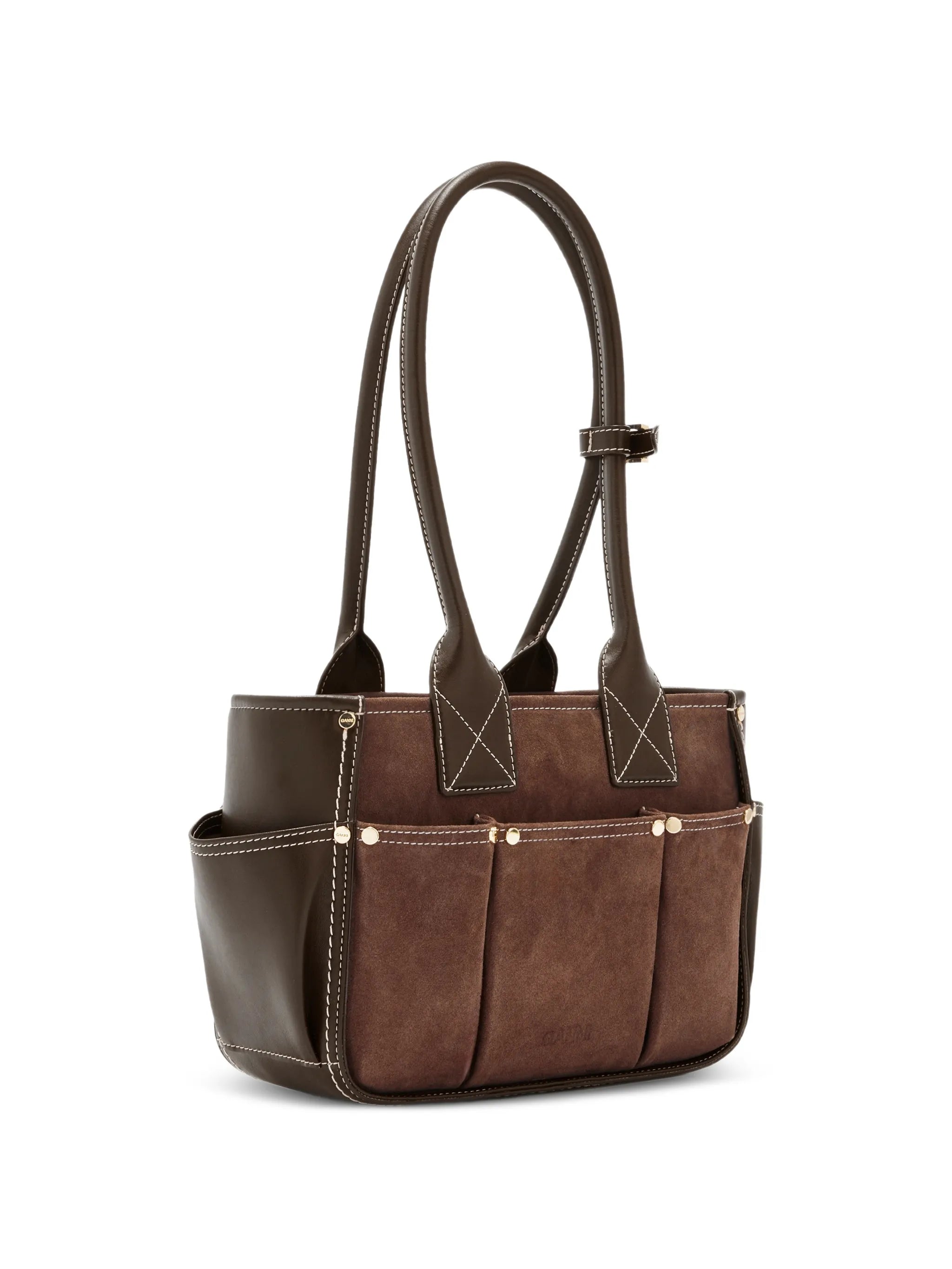 small Posy stud embellished shoulder bag