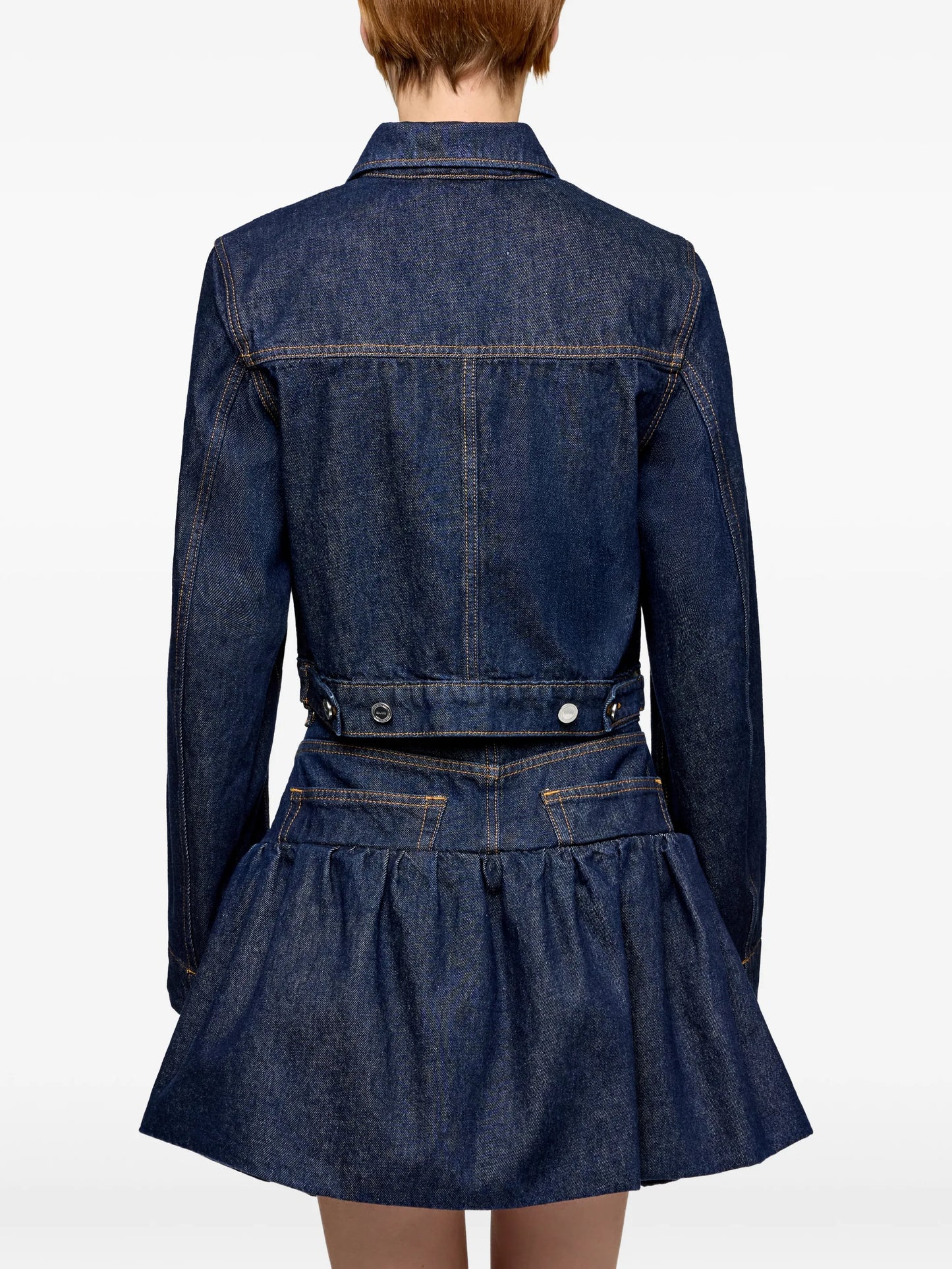 flap-pocket denim jacket