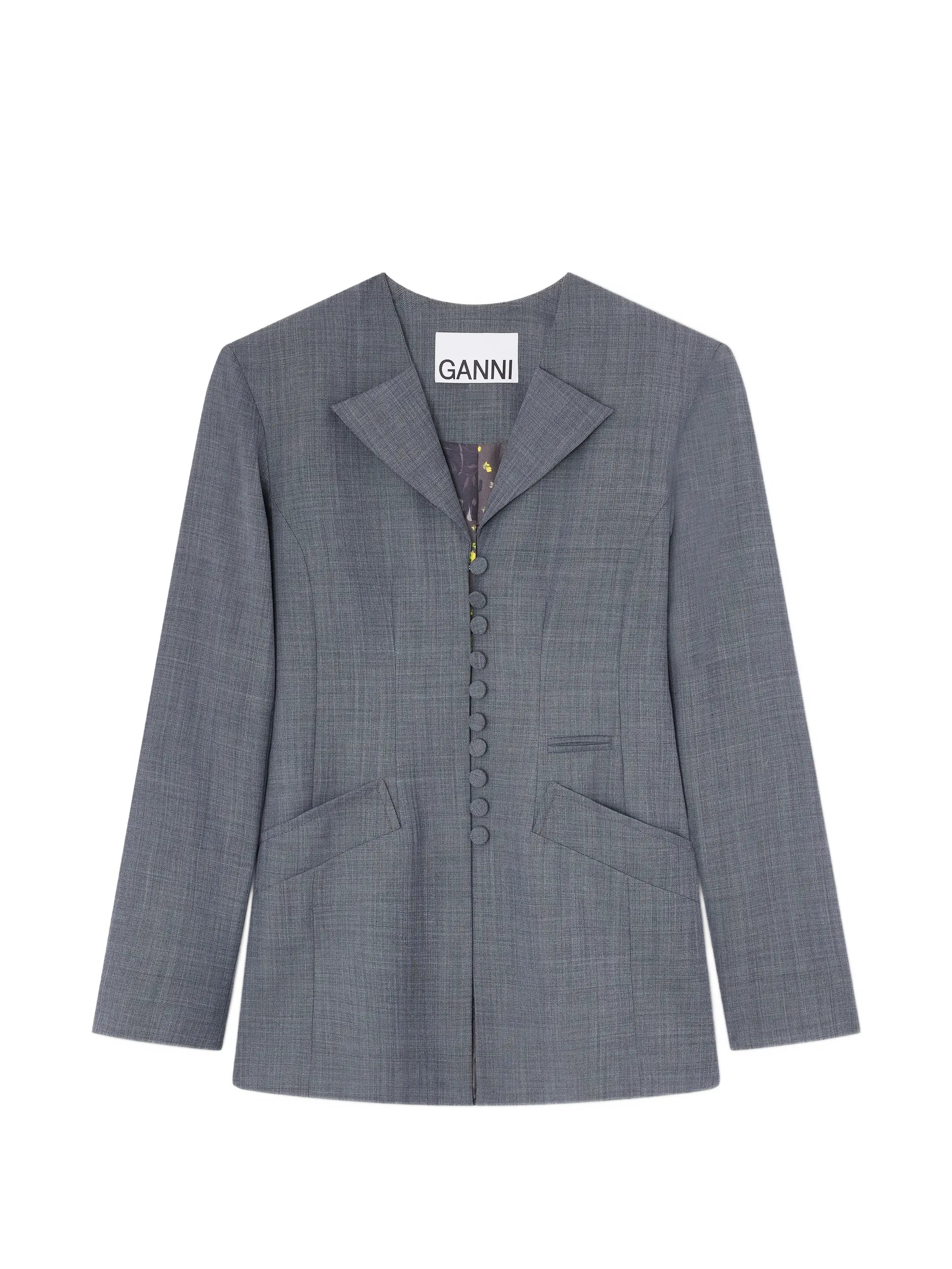 button-down jacket