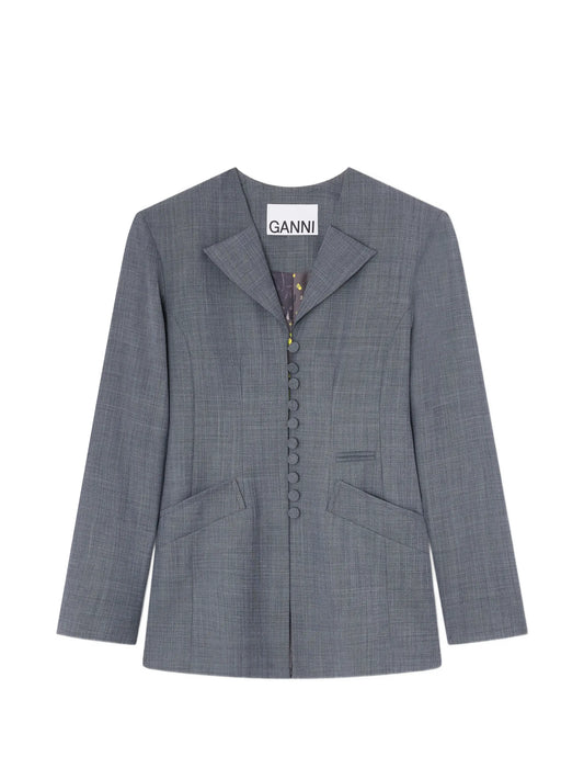button-down jacket