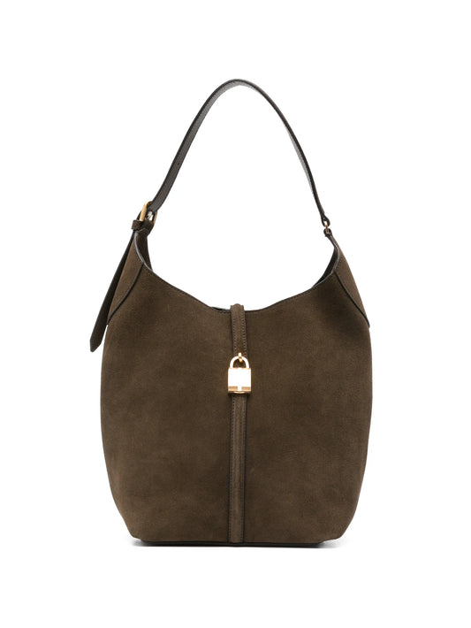 Siena suede shoulder bag