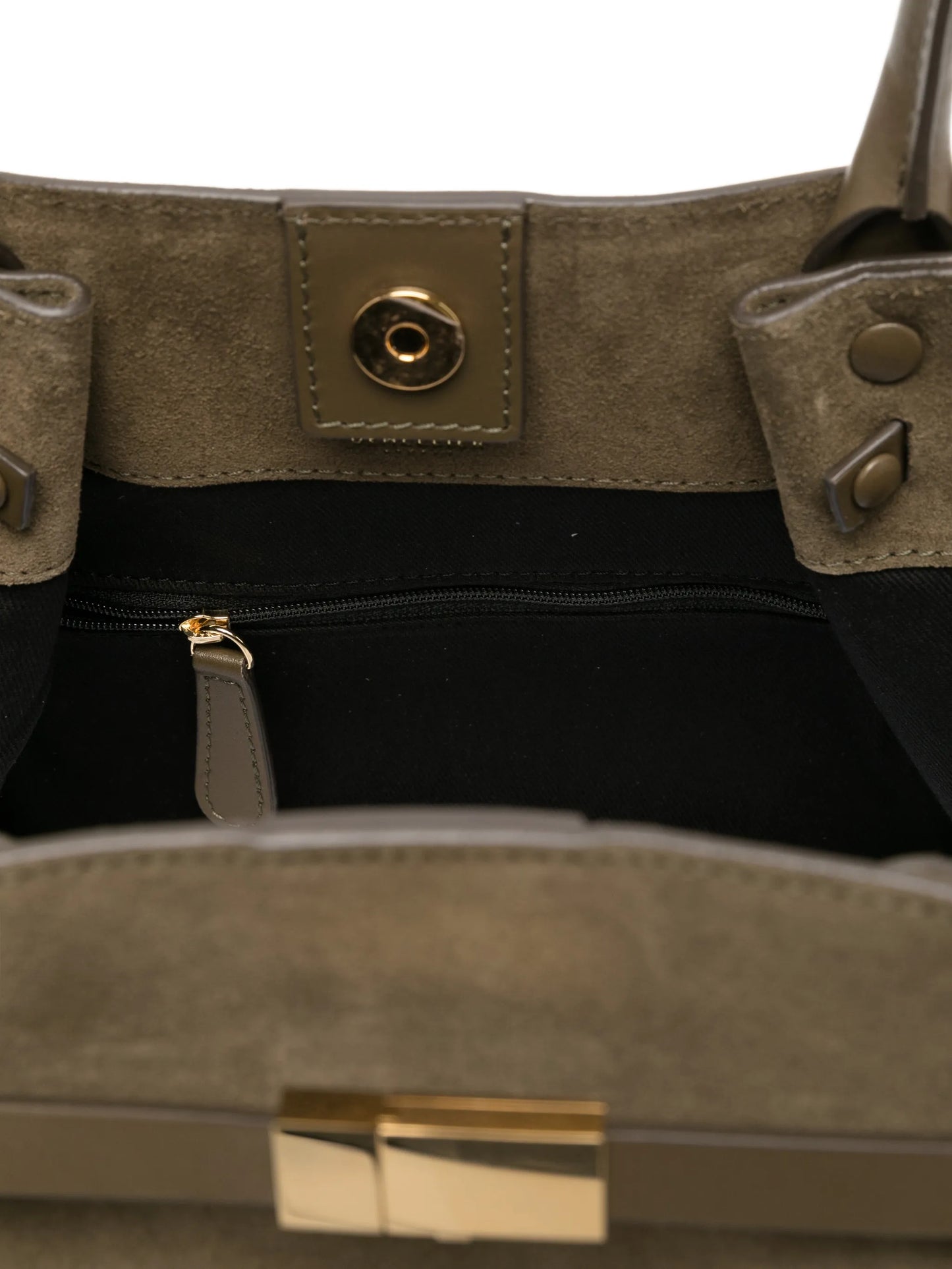 New York suede tote bag