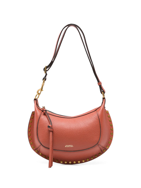 Oskan moon-shaped leather shoulder bag