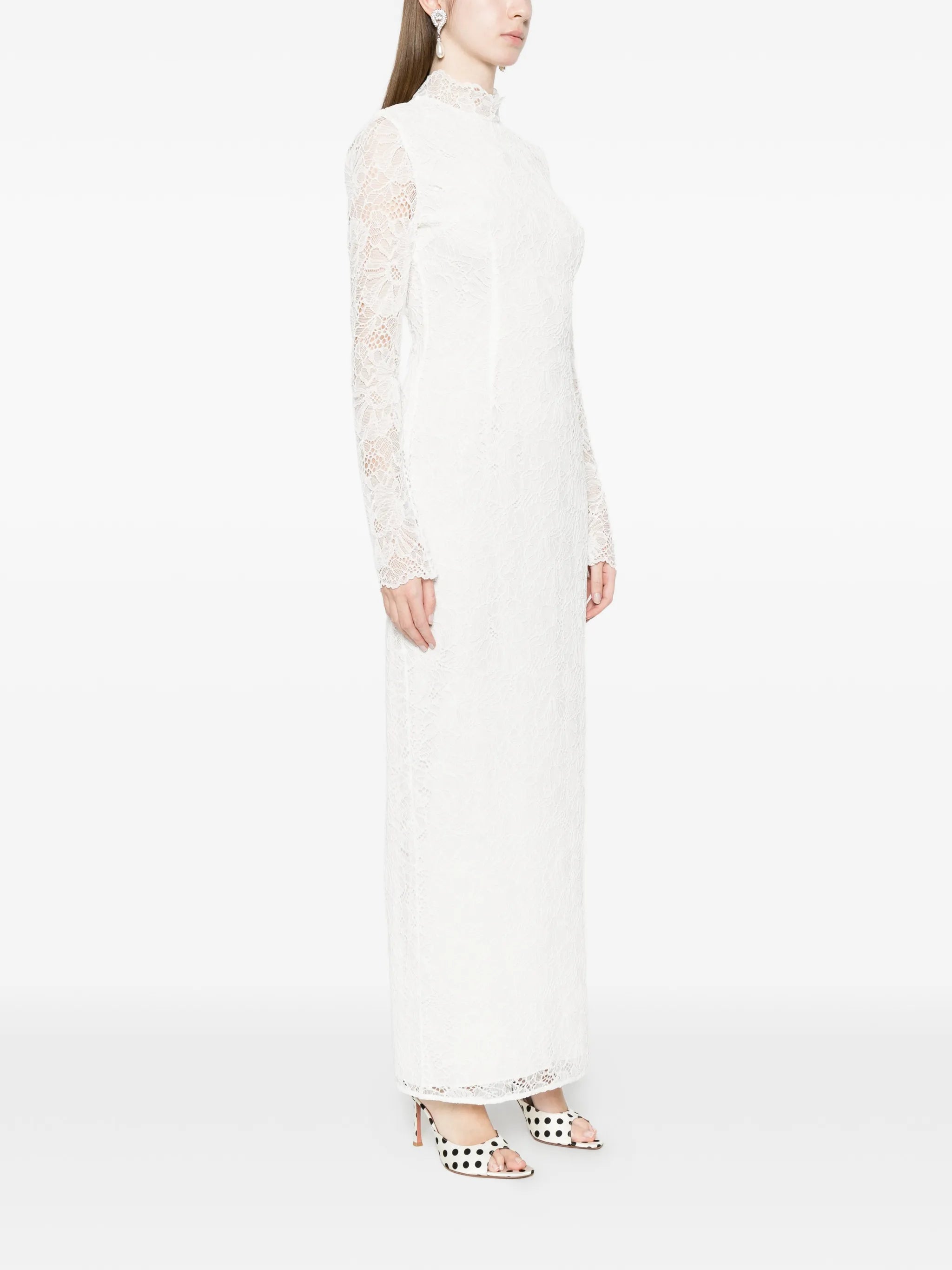 lace maxi dress