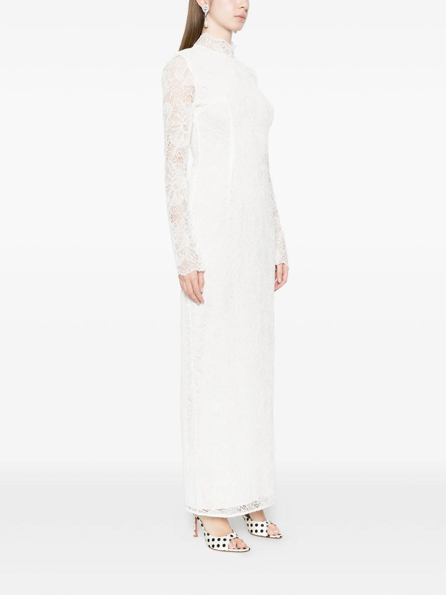 lace maxi dress