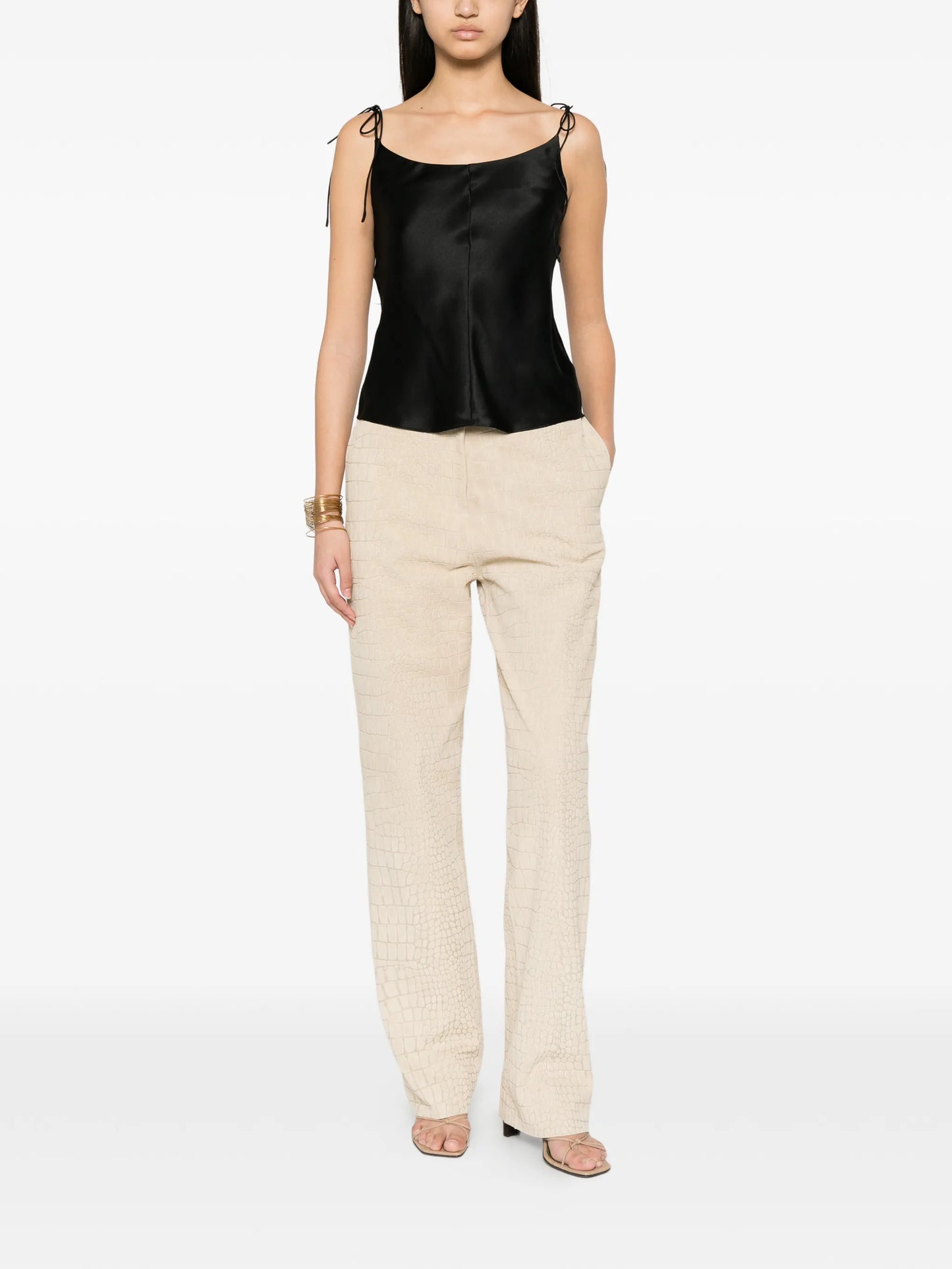 Paloma tie-strap top