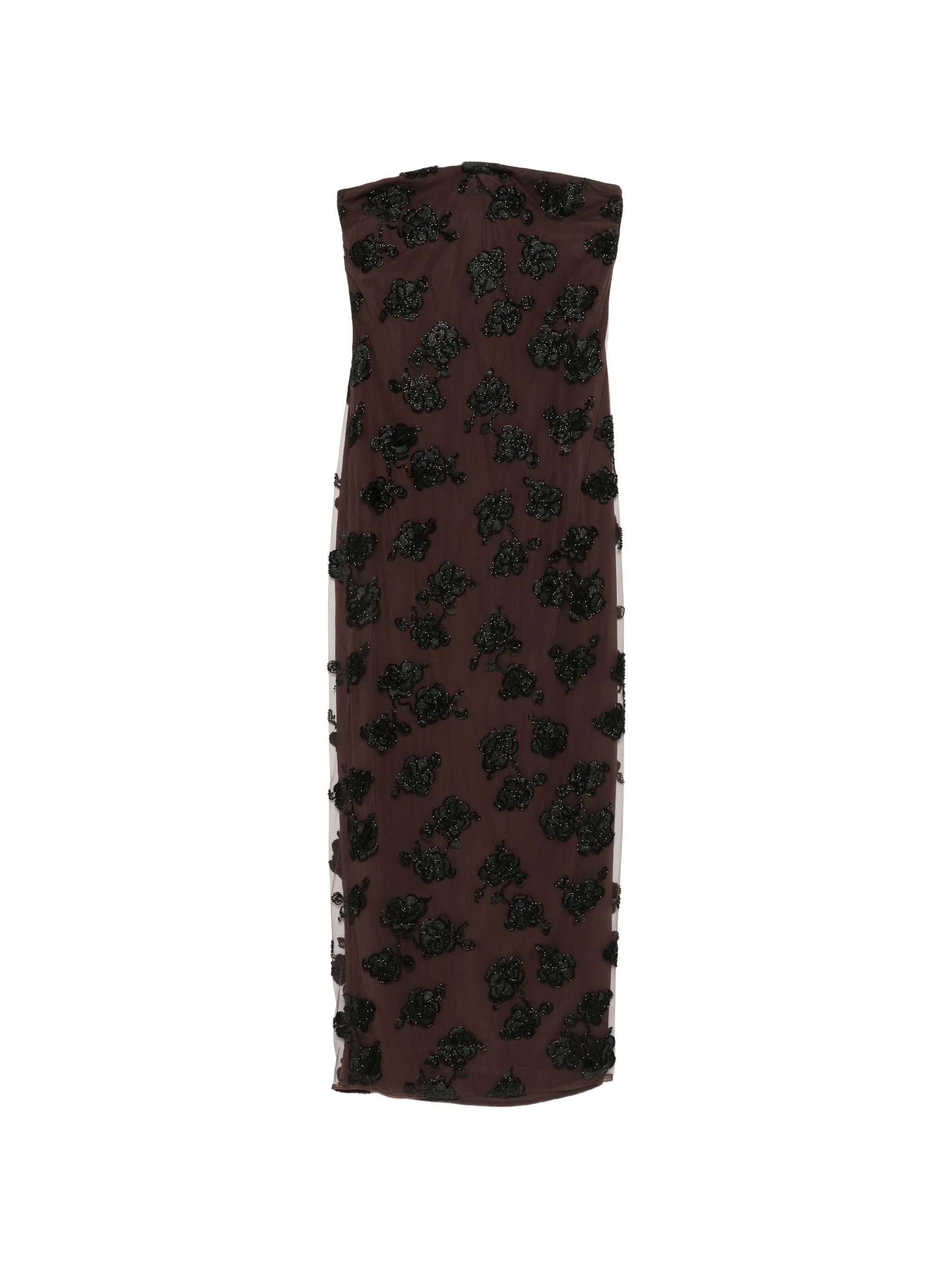 beaded maxi dress