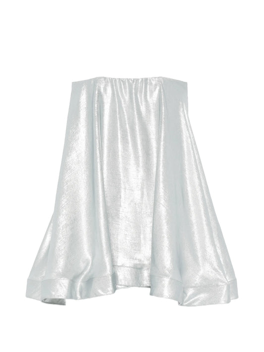 shimmer mini dress