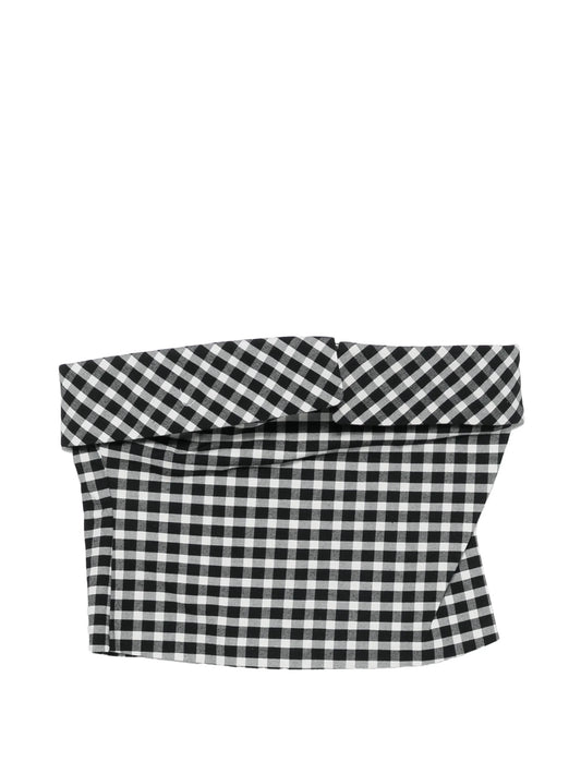 Chiara strapless cotton top