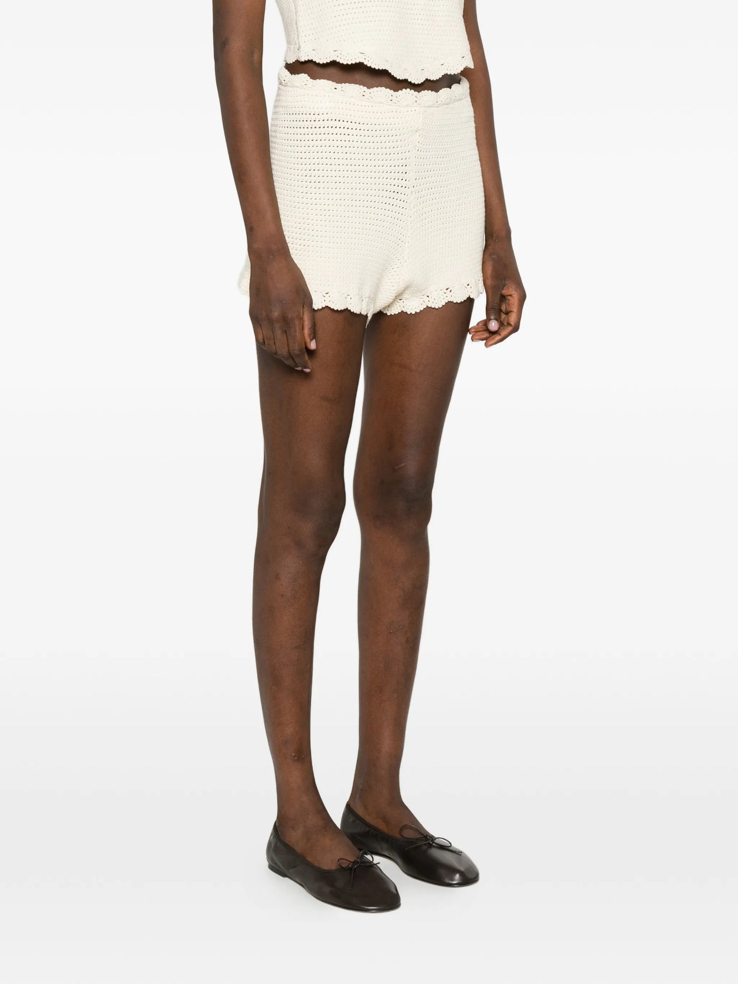 Dylan crocheted mini shorts