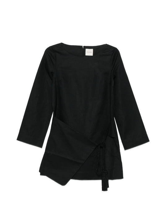 Yvette wrap mini dress