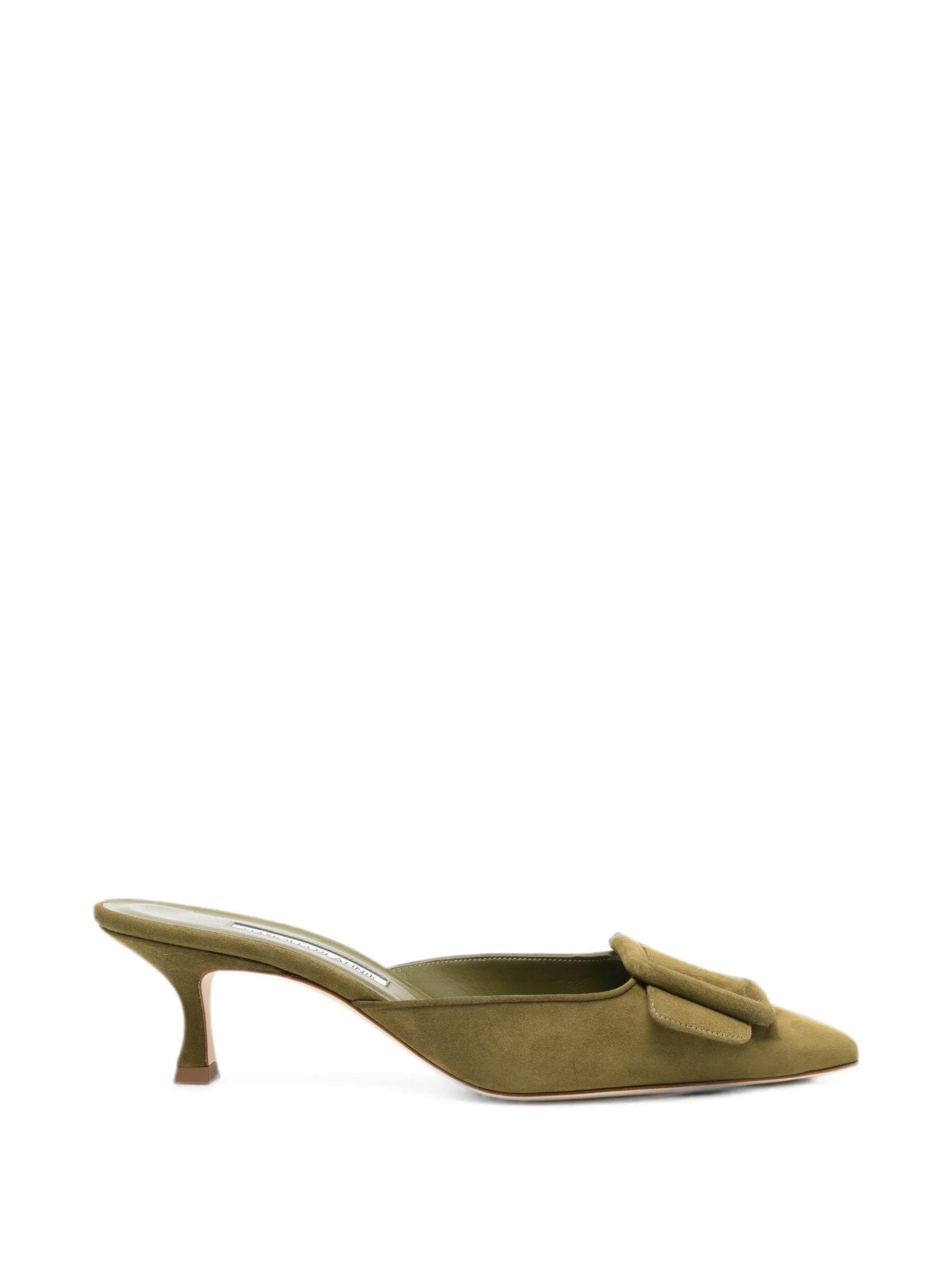 Maysale buckle-detail mules