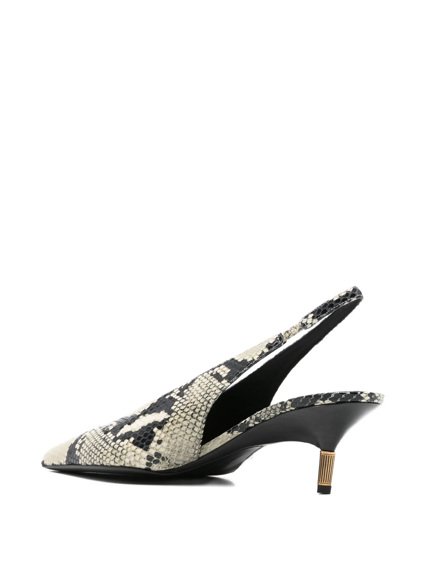 Bella snake-effect pumps