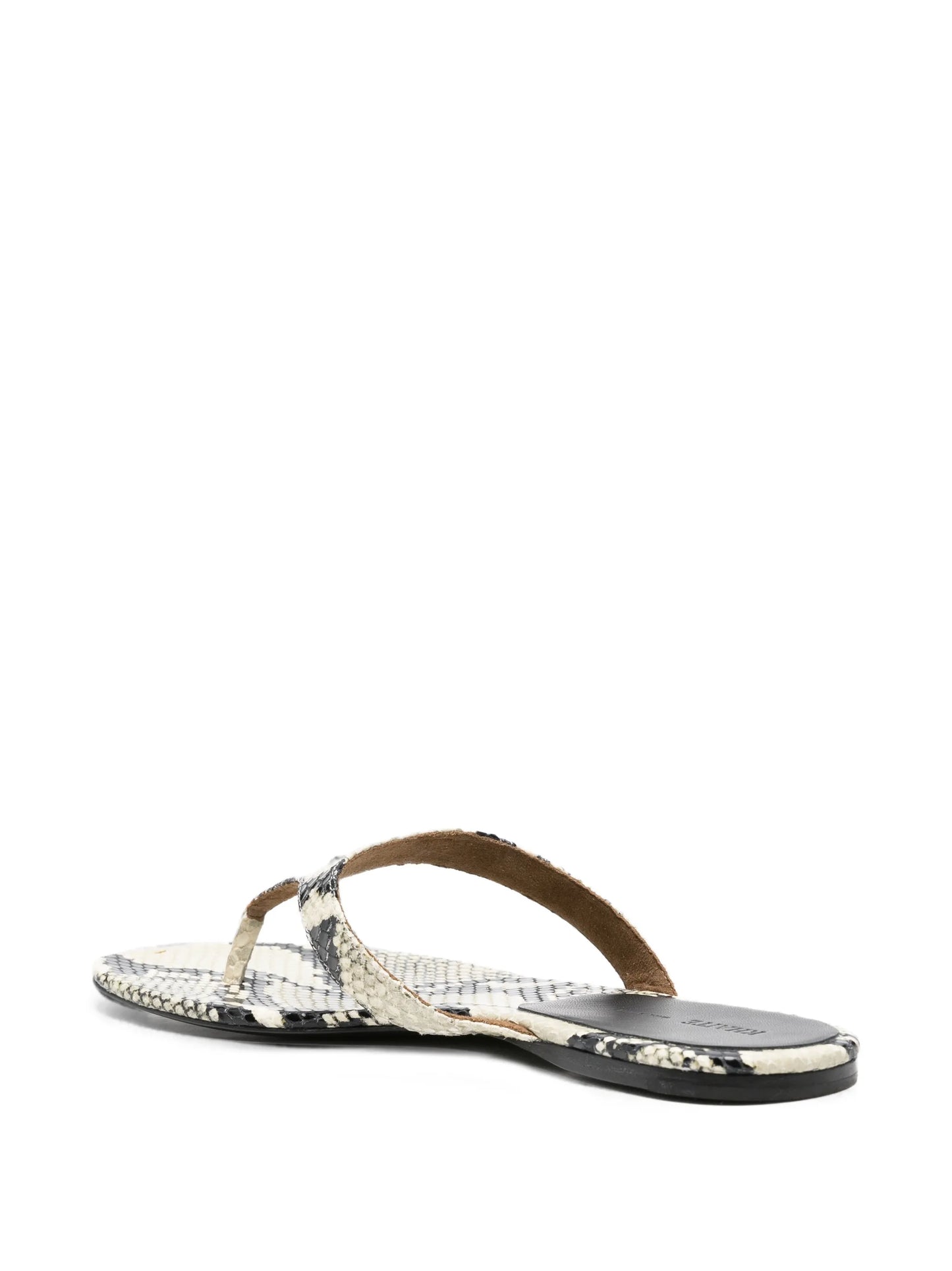 Archer snakeskin-print sandals