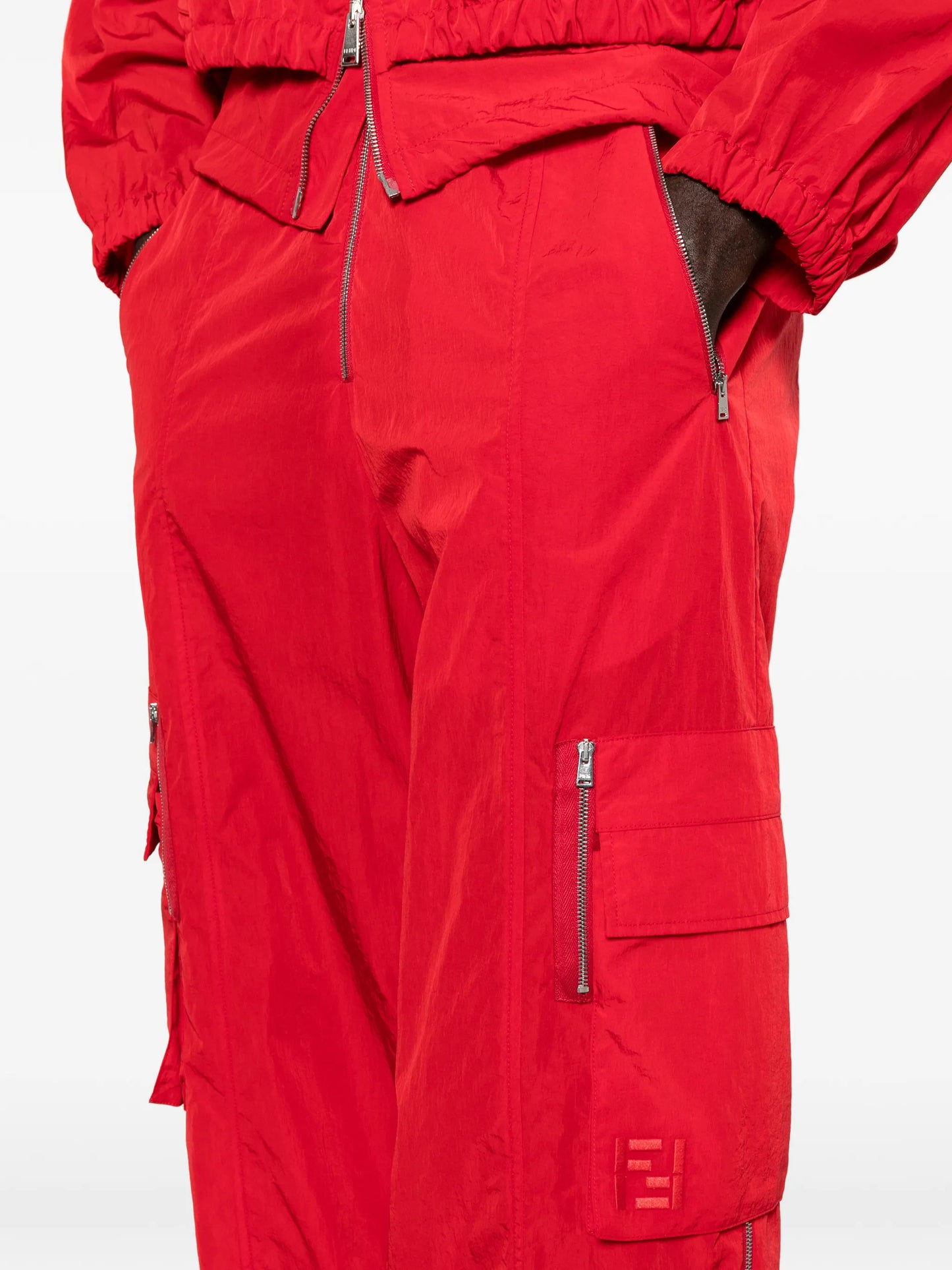 zip-pocket trousers