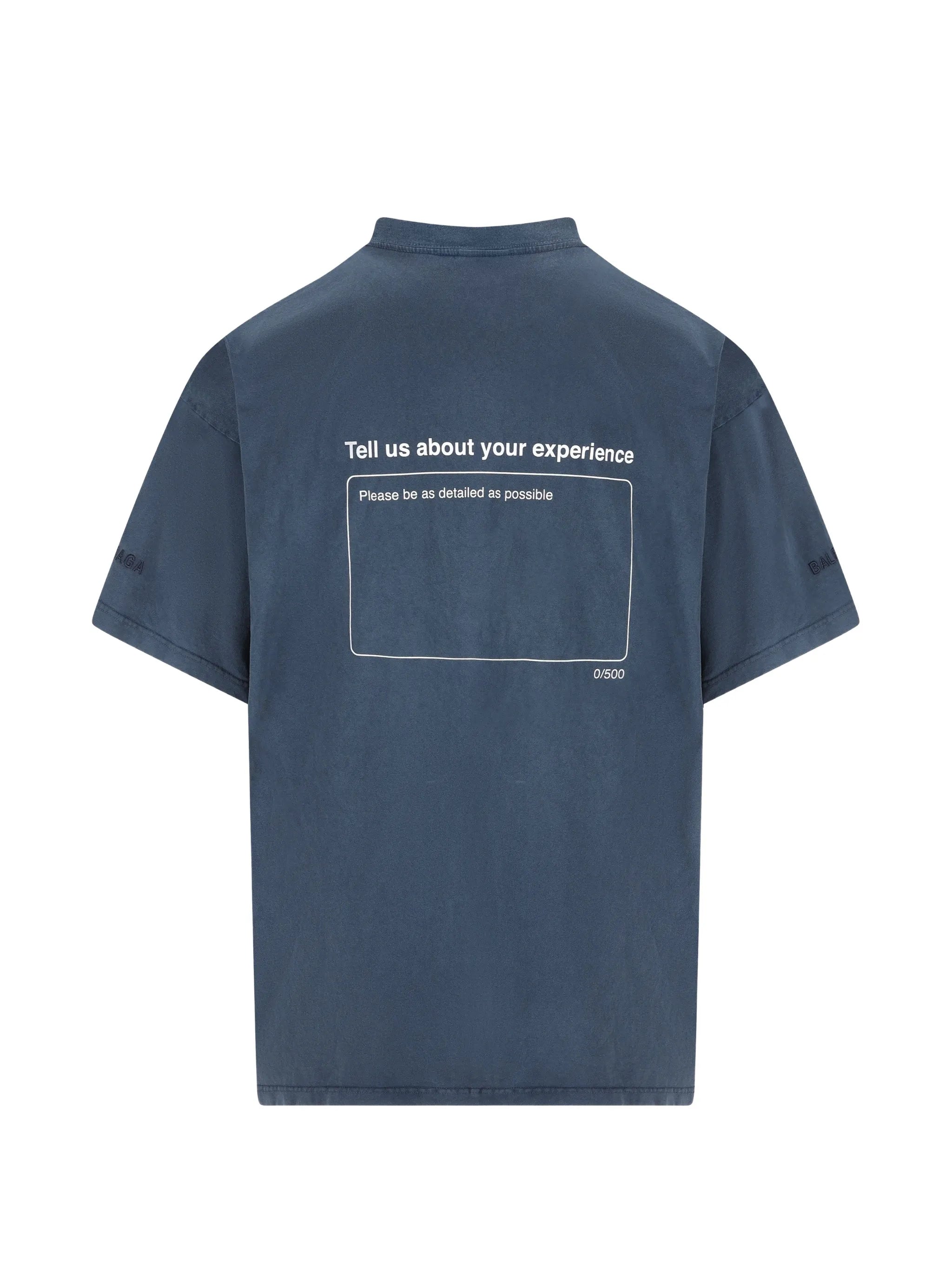 star-print T-shirt
