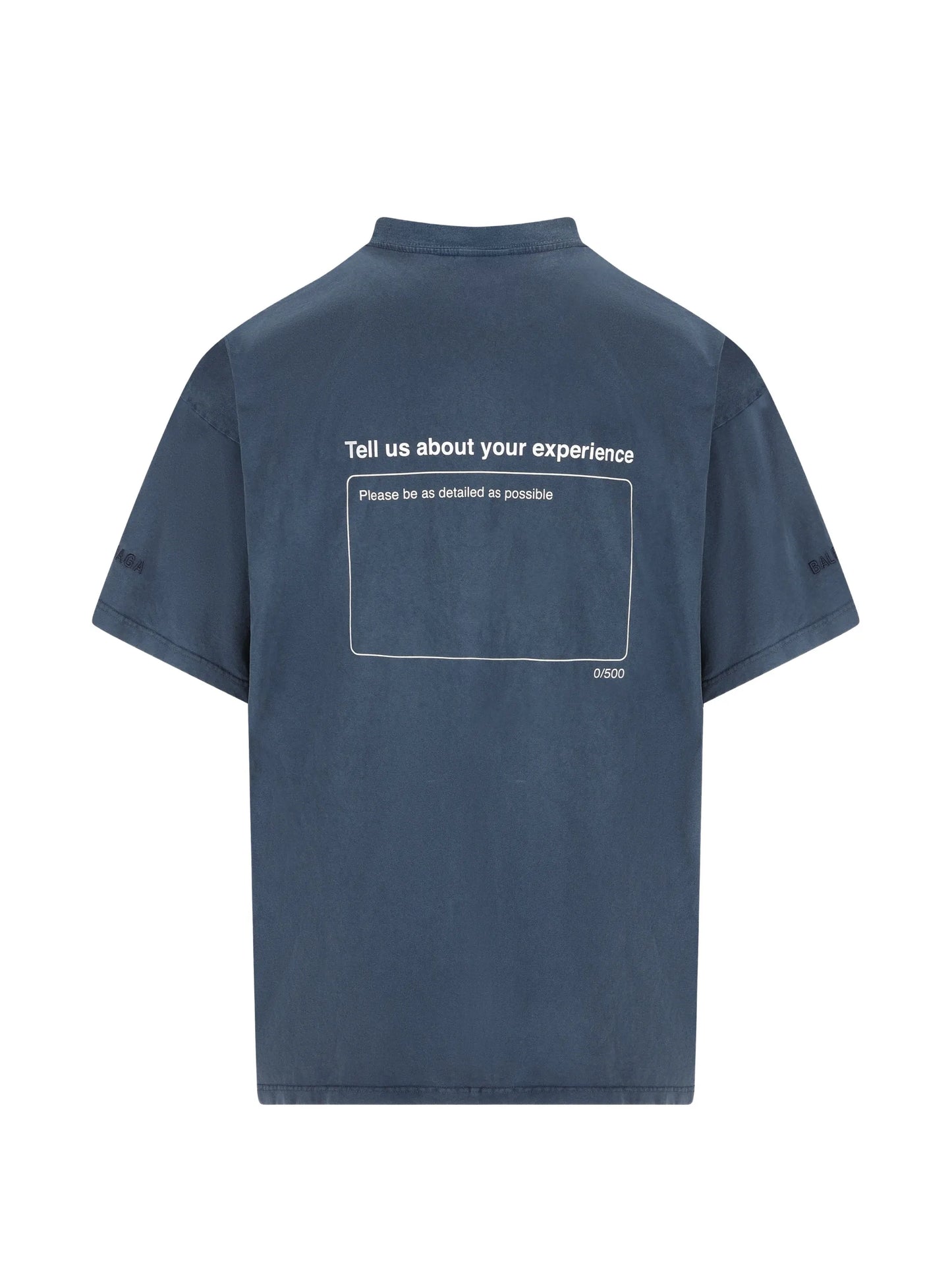 star-print T-shirt