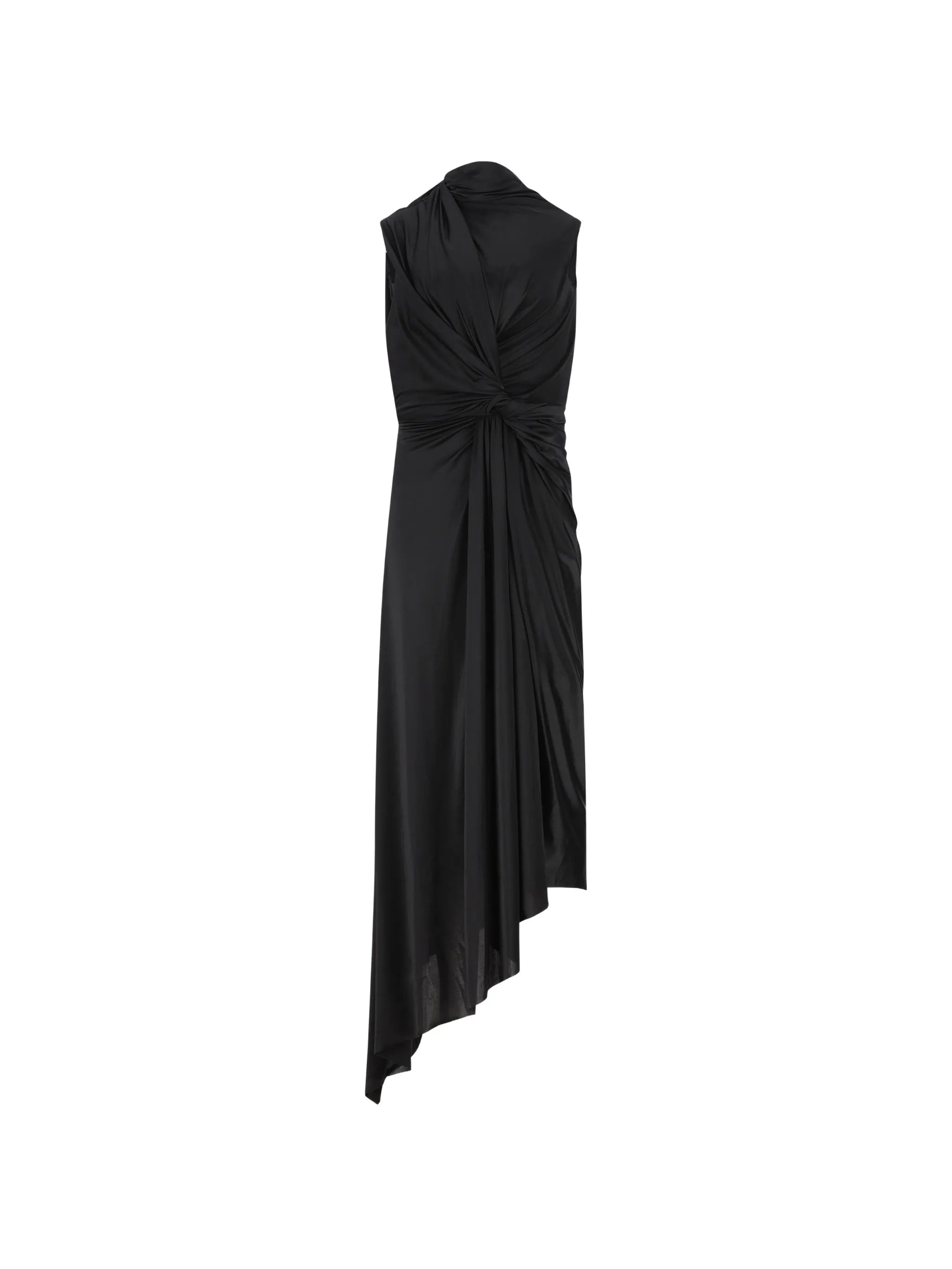 asymmetrical midi dress