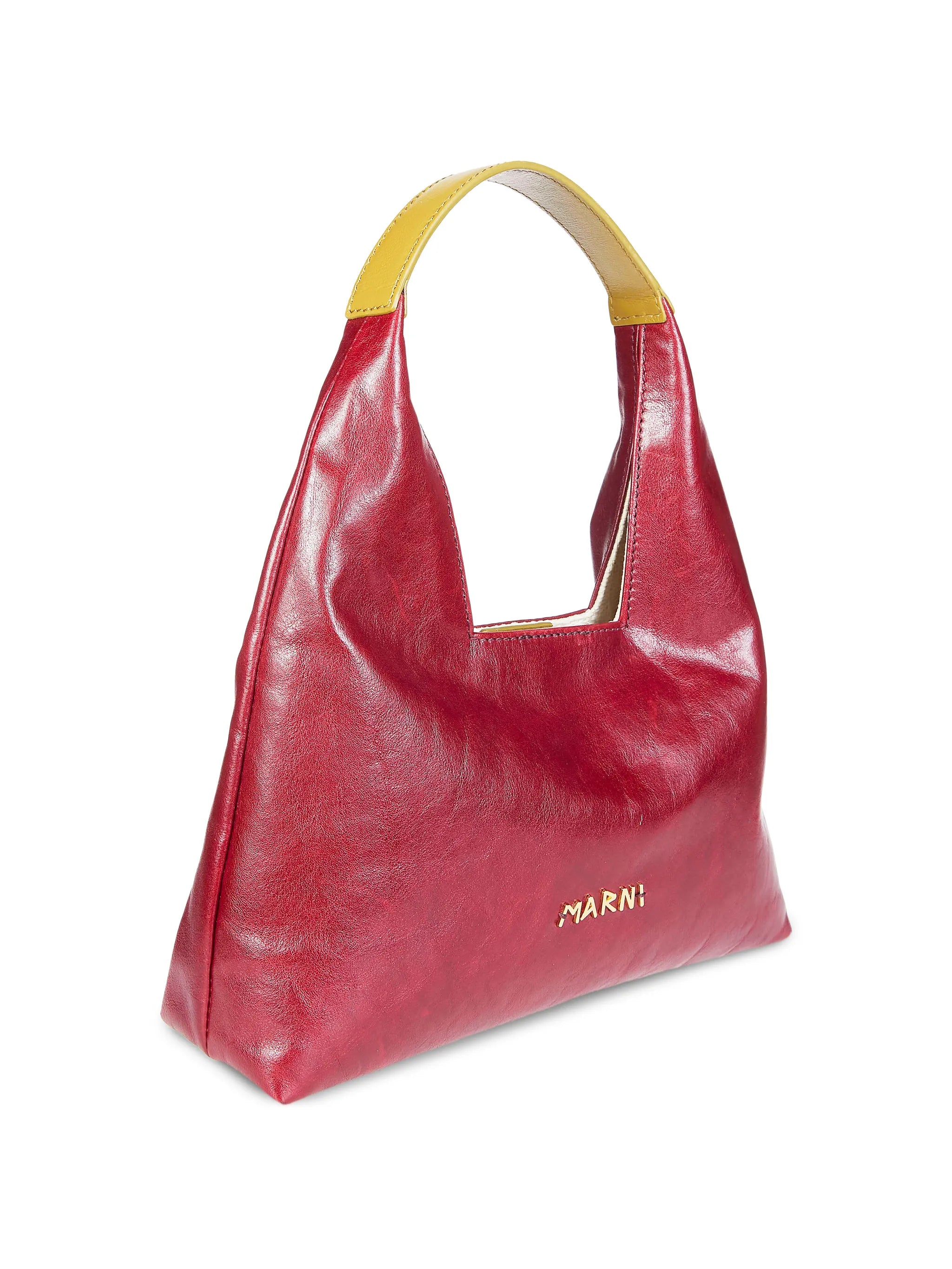 mini Trapeze top handle shoulder bag