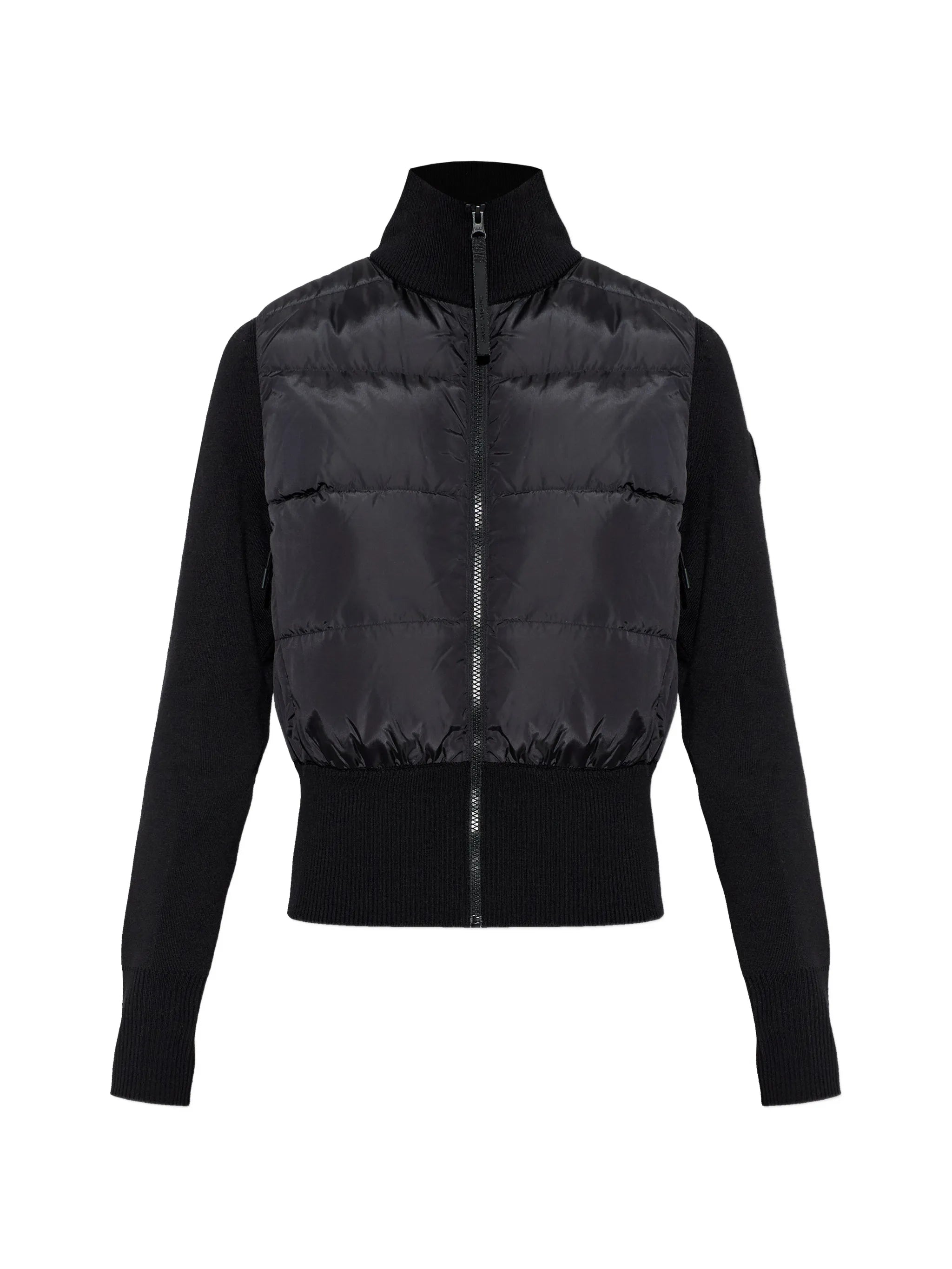 HyBridge quilted zip jacket