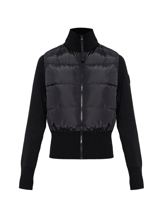 HyBridge quilted zip jacket