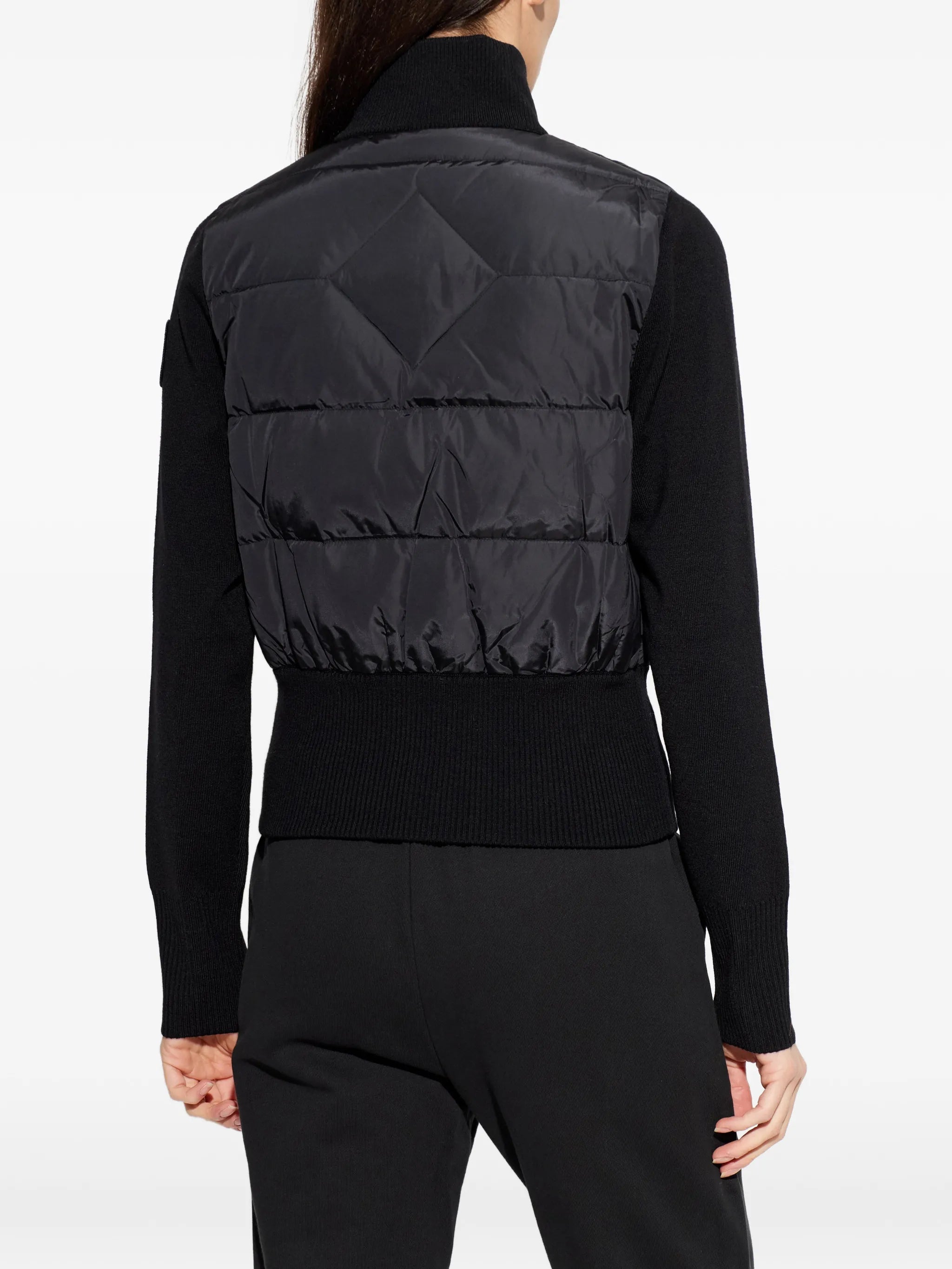 HyBridge quilted zip jacket