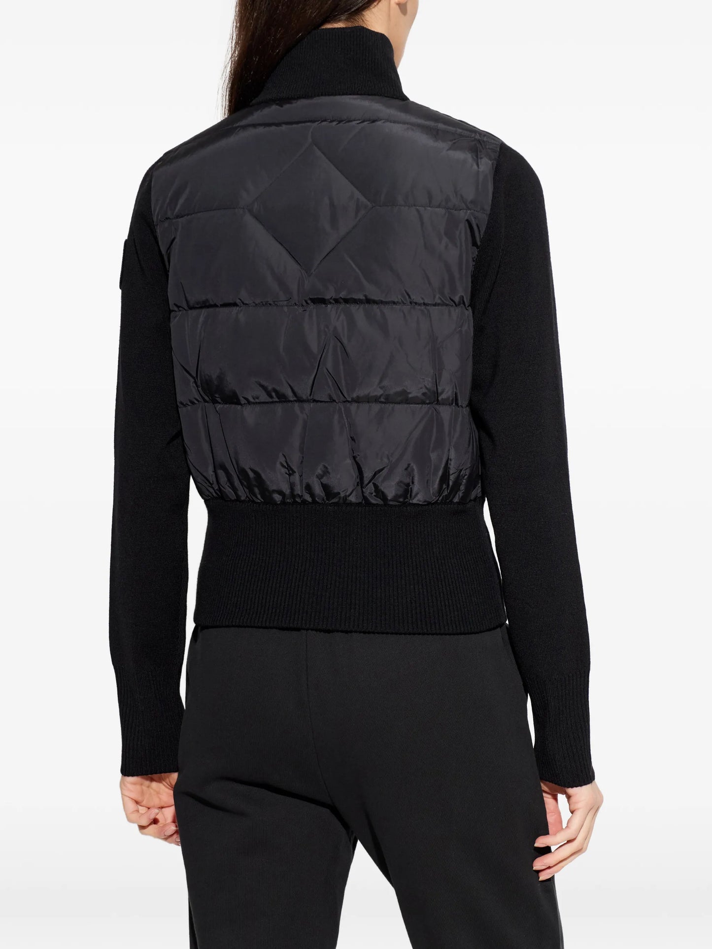 HyBridge quilted zip jacket
